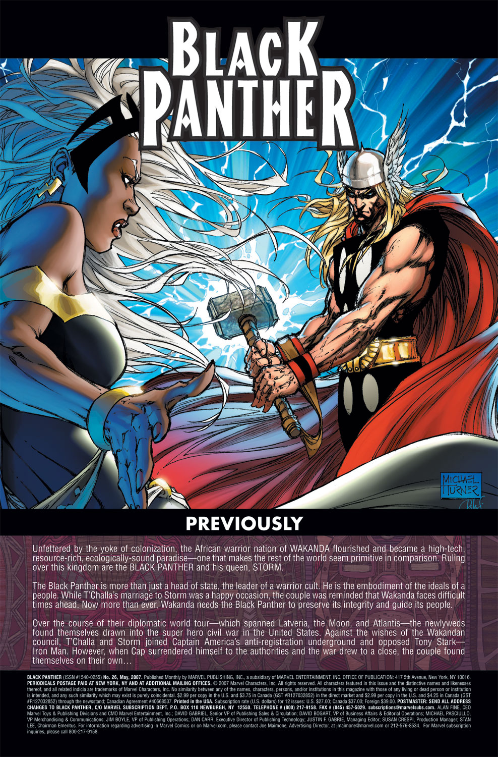 Read online Black Panther (2005) comic -  Issue #26 - 2