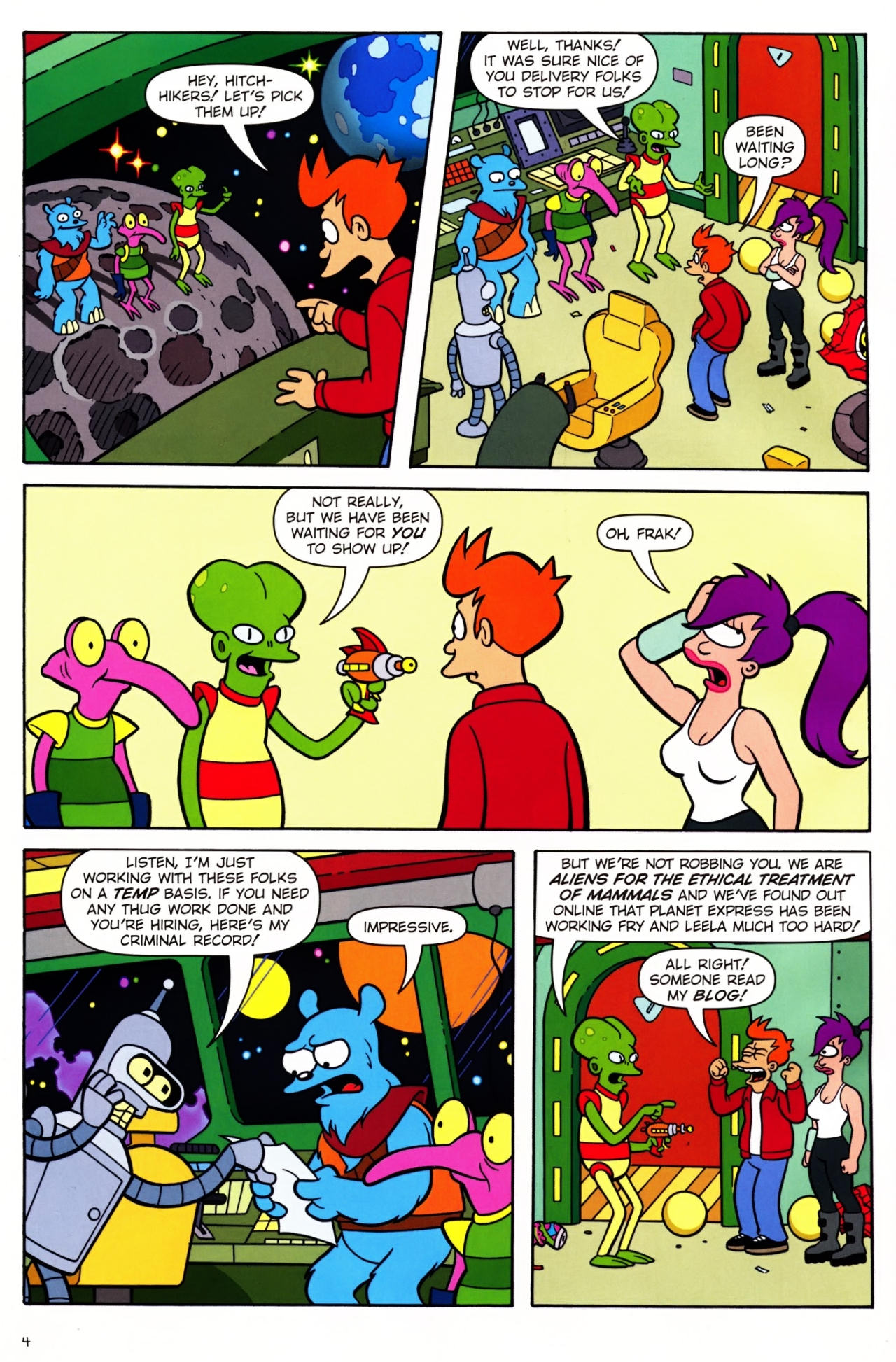 Read online Futurama Comics comic -  Issue #37 - 5