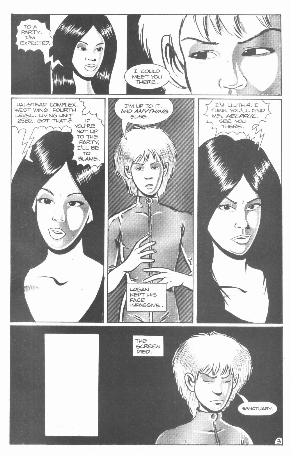 Read online Logan's Run (1990) comic -  Issue #2 - 5