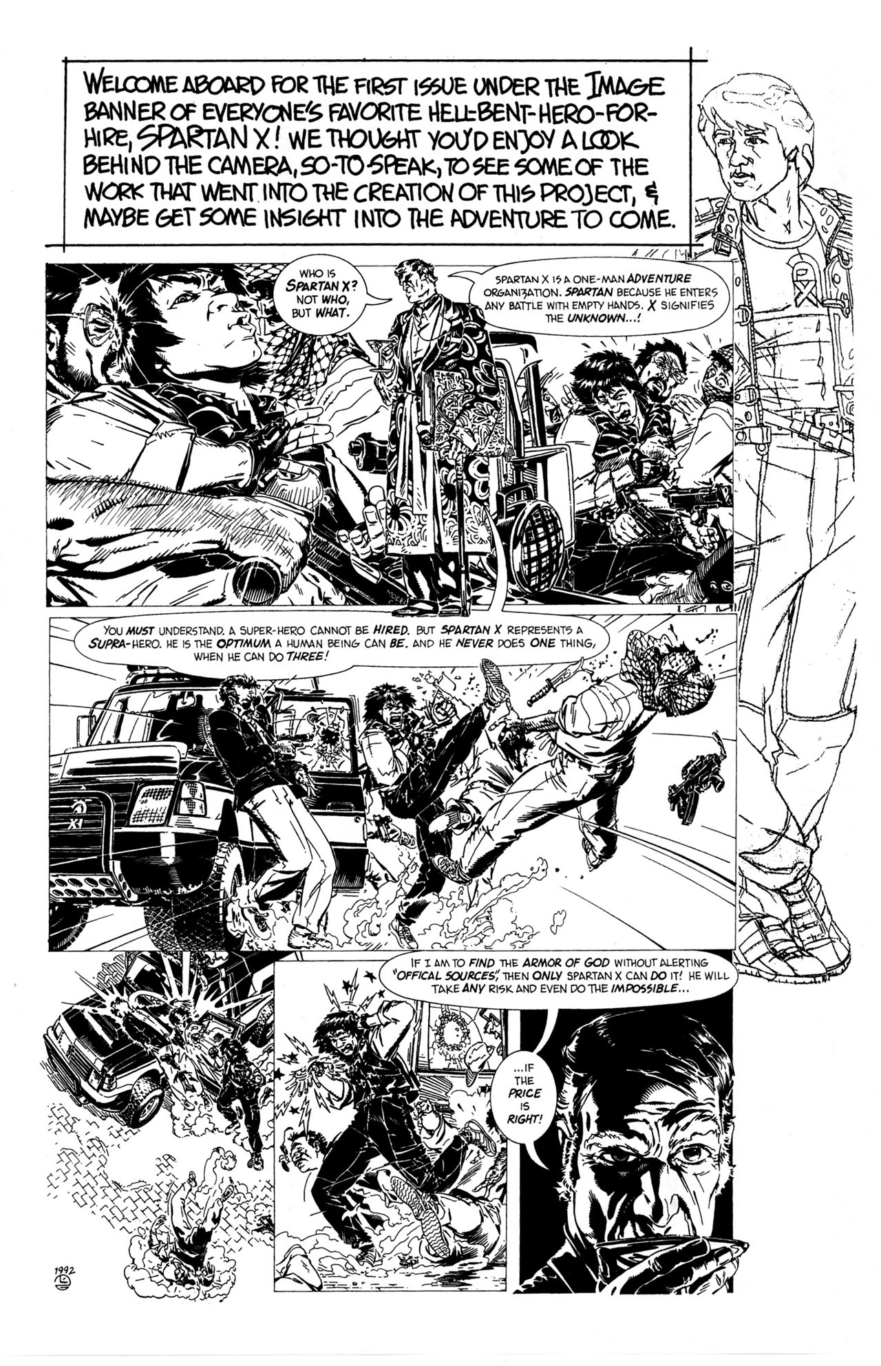 Read online Jackie Chan's Spartan X: Hell Bent Hero For Hire comic -  Issue #1 - 28