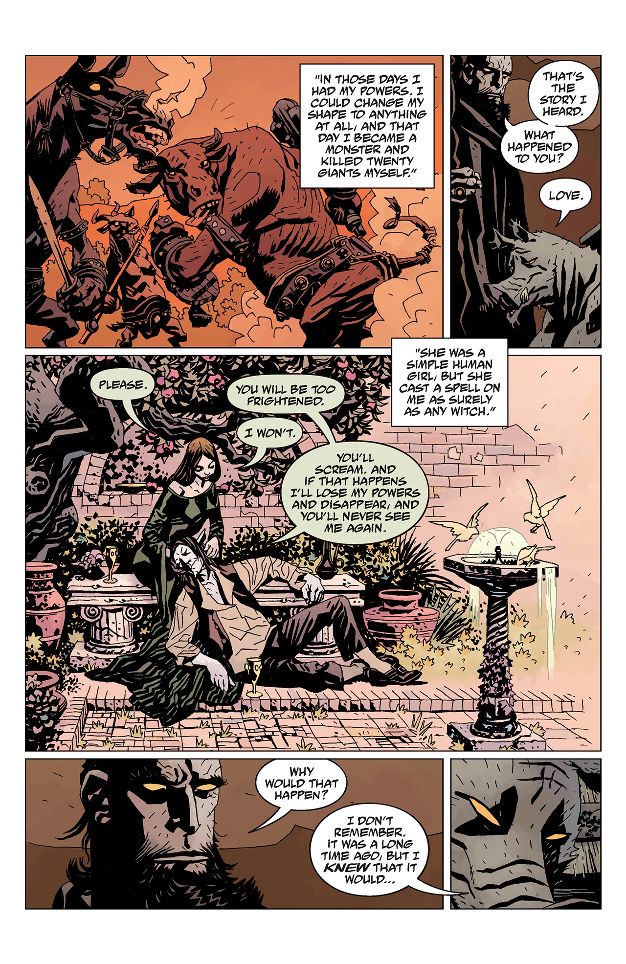Read online Hellboy: The Wild Hunt comic -  Issue #2 - 14