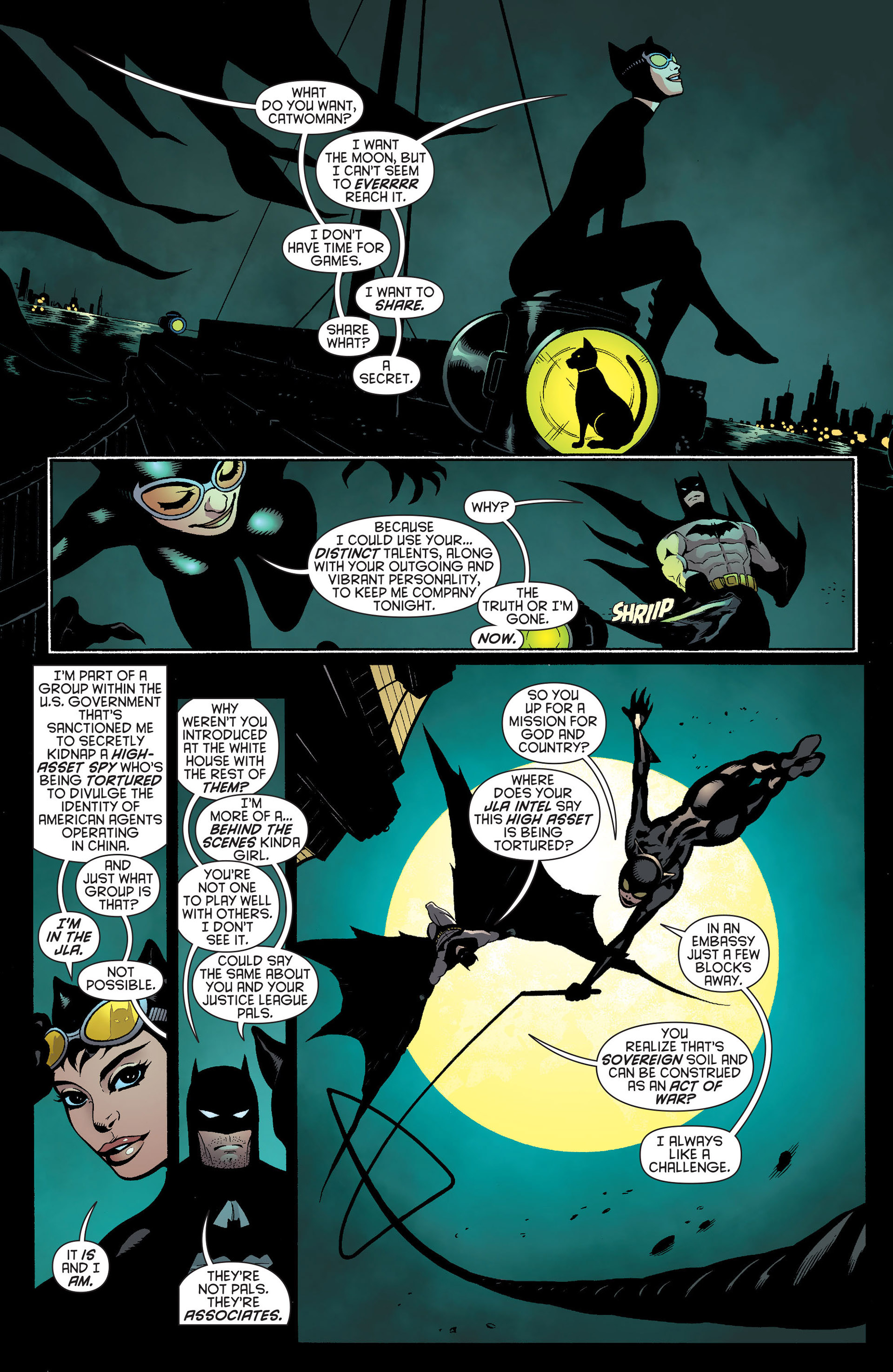 Read online Batman and Robin (2011) comic -  Issue #22 - Batman and Catwoman - 10