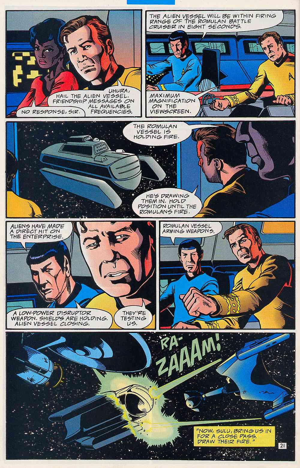 Read online Star Trek (1989) comic -  Issue #77 - 22