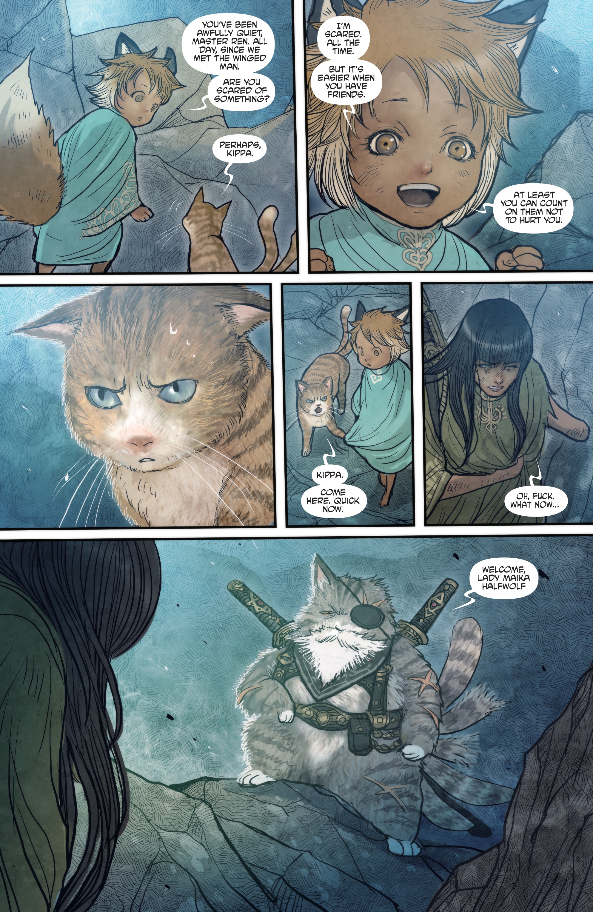 Read online Monstress comic -  Issue #5 - 23