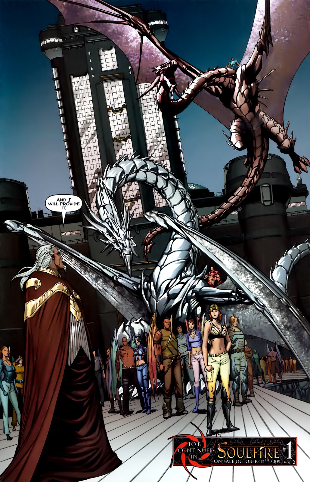 Michael Turner's Soulfire (2009) issue 0 - Page 16