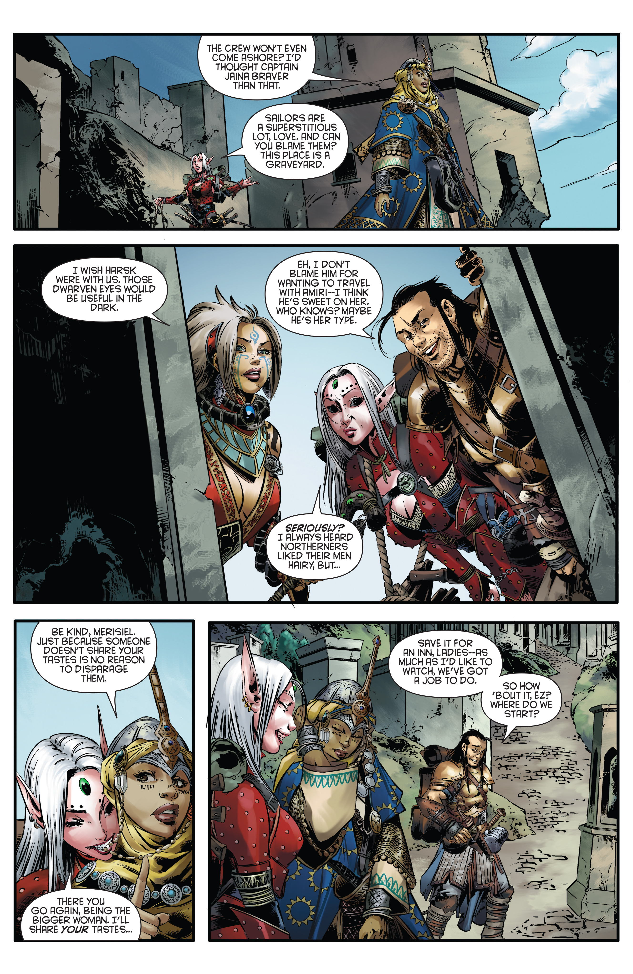 Read online Pathfinder: Hollow Mountain comic -  Issue #1 - 10