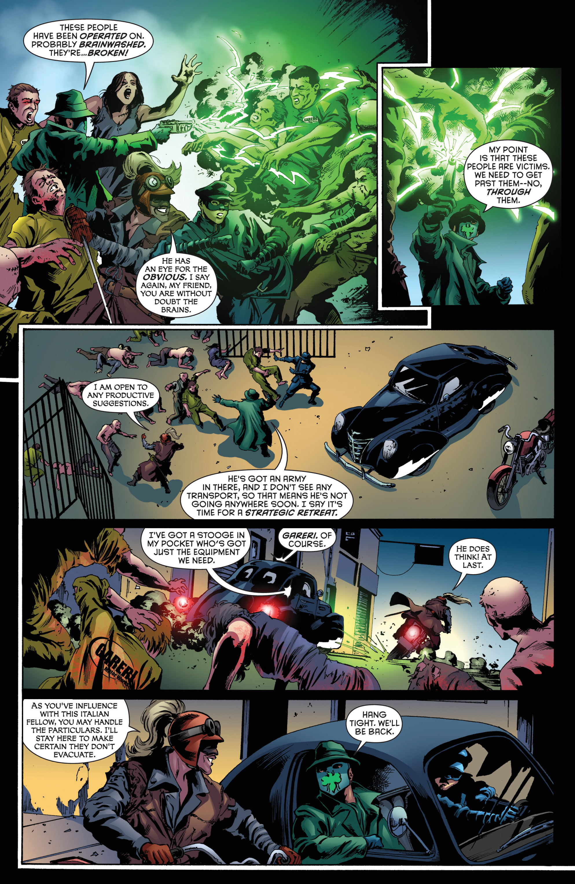 Read online Green Hornet: Reign of The Demon comic -  Issue #4 - 10