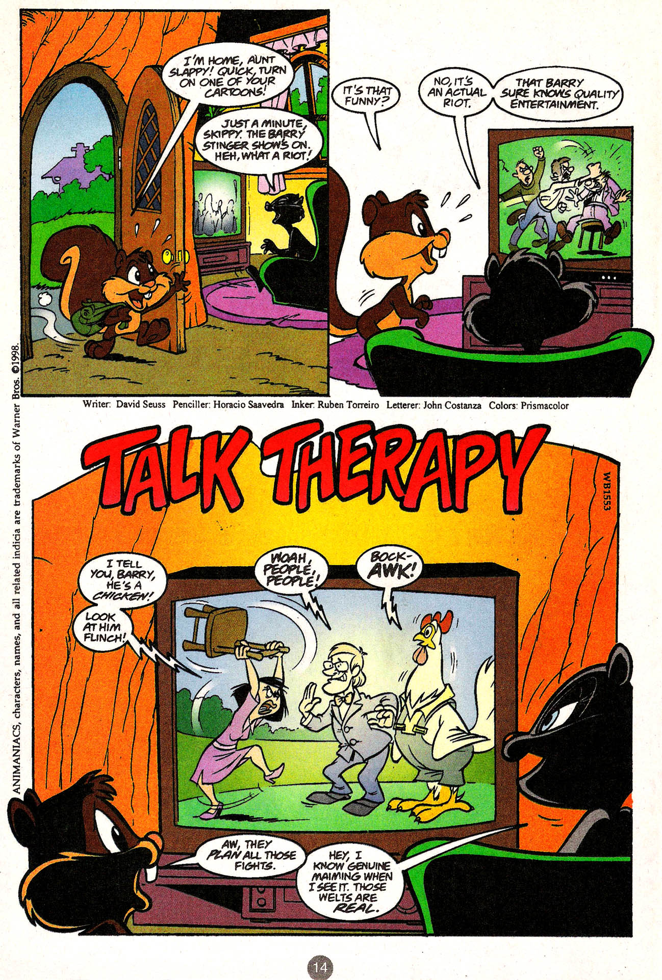 Read online Animaniacs comic -  Issue #40 - 16