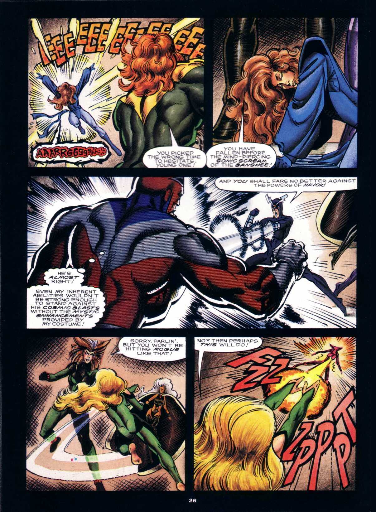 Read online Marvel Graphic Novel comic -  Issue #66 - Excalibur - Weird War III - 25