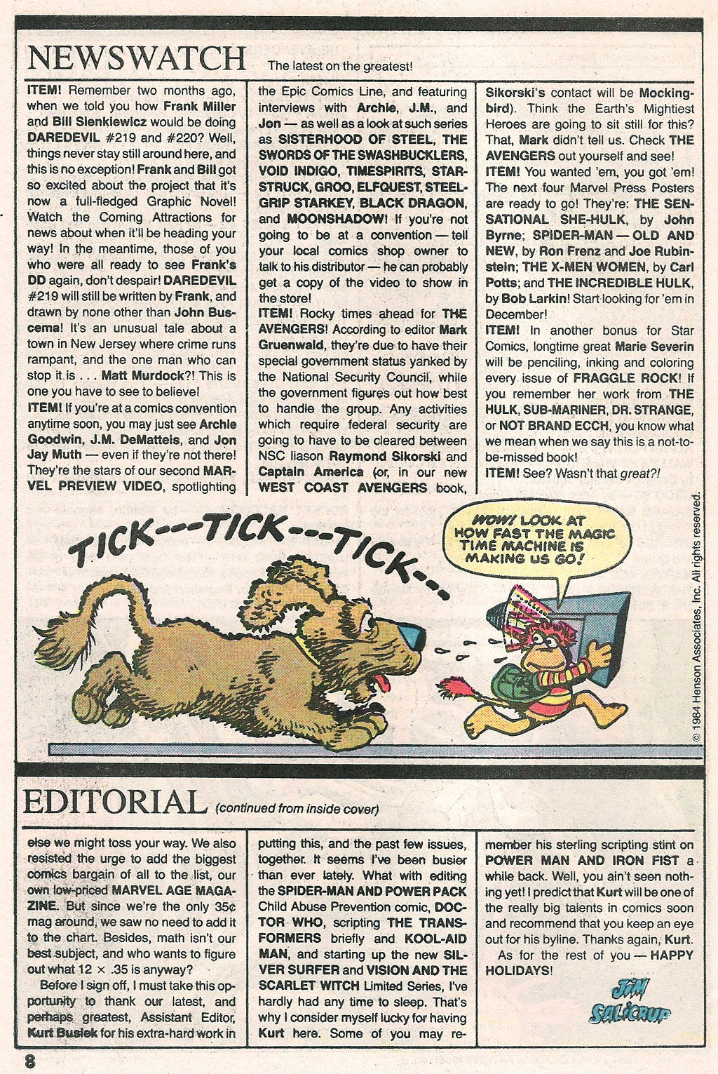 Read online Marvel Age comic -  Issue #25 - 10