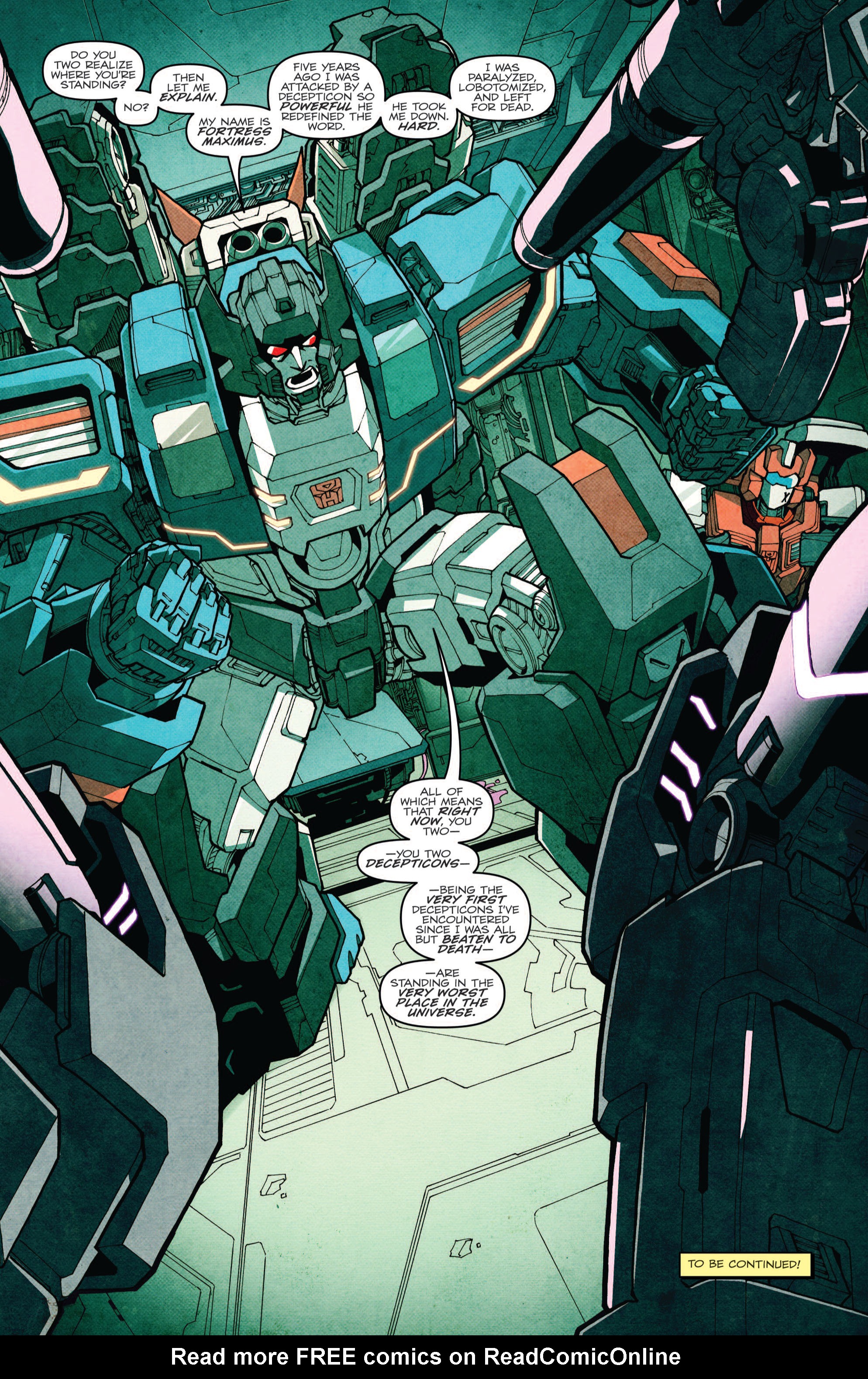 Read online The Transformers: More Than Meets The Eye comic -  Issue #4 - 24