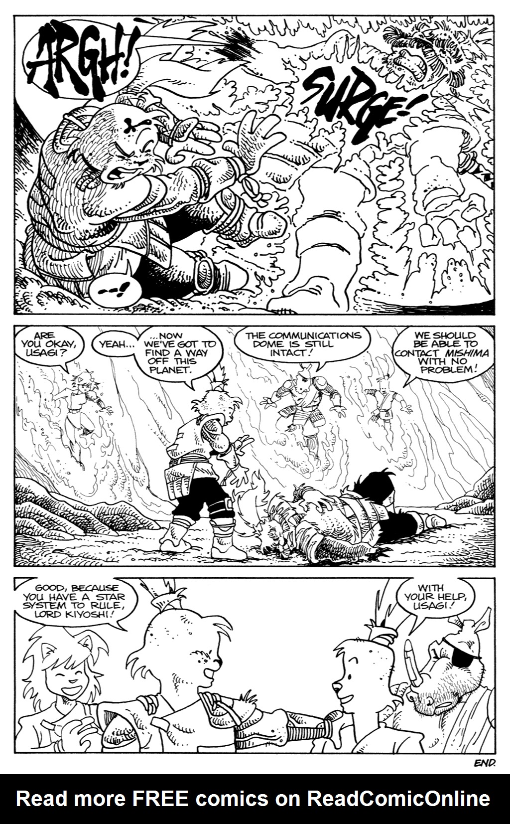 Read online Space Usagi comic -  Issue #3 - 30
