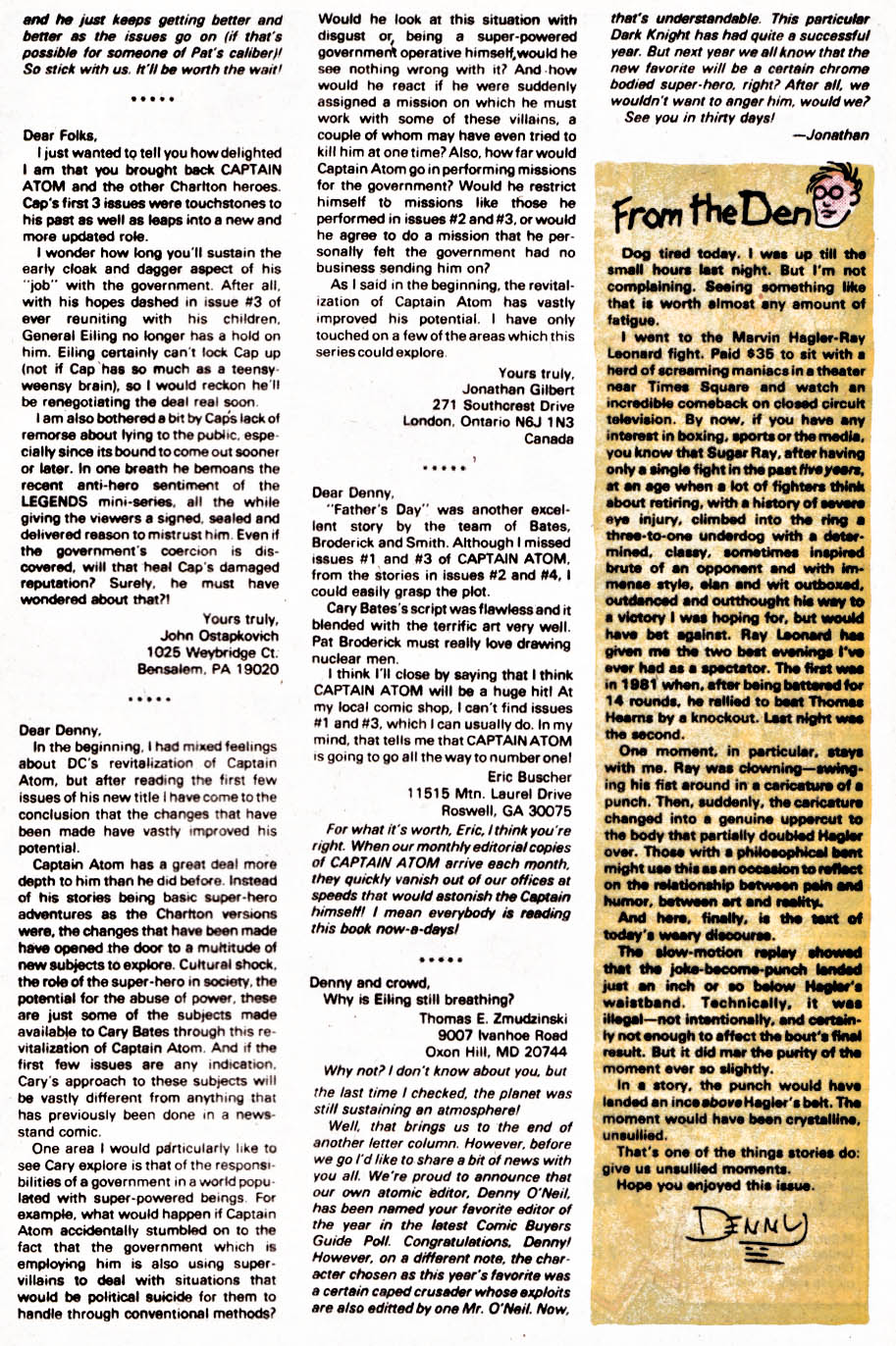Read online Captain Atom (1987) comic -  Issue #7 - 25