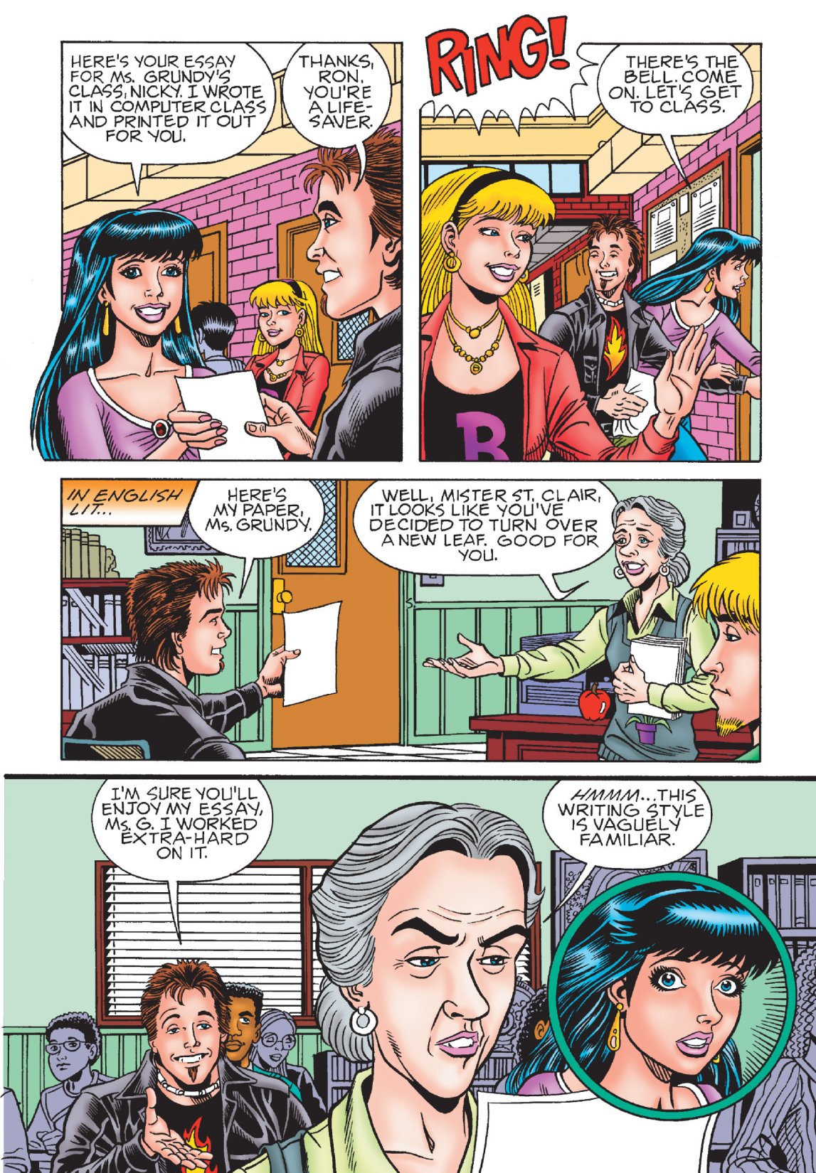 Read online Archie's New Look Series comic -  Issue #1 - 101