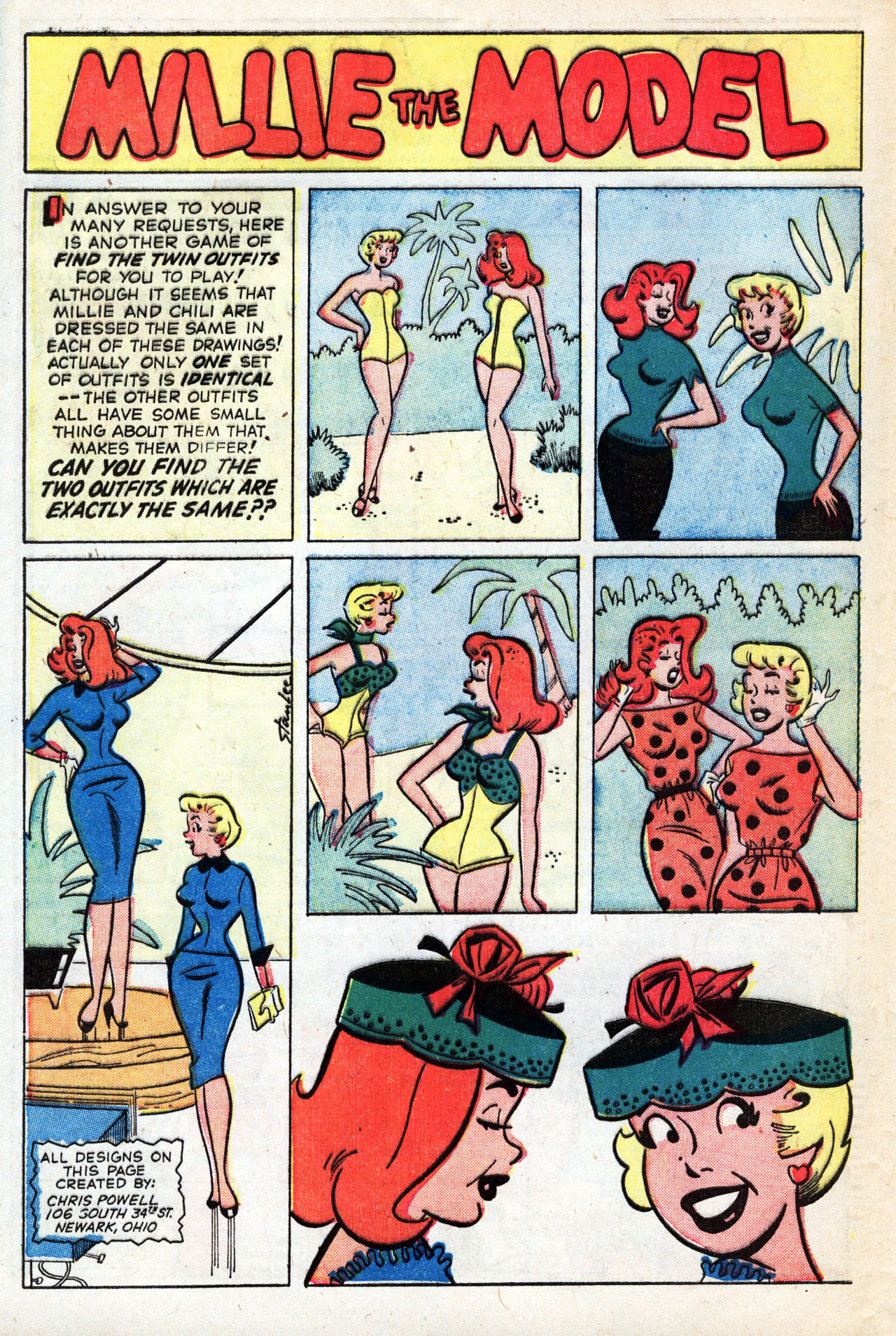 Read online Millie the Model comic -  Issue #94 - 28