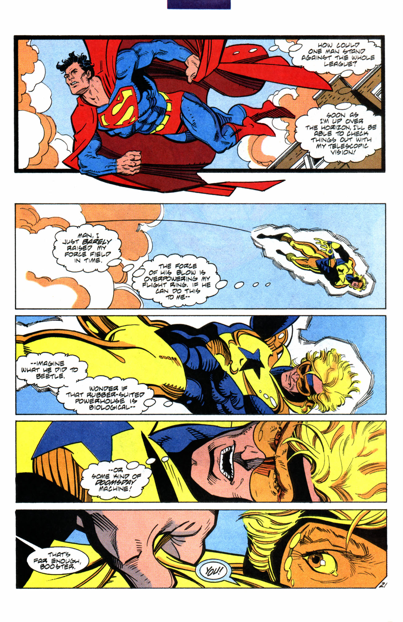 Read online Justice League America comic -  Issue #69 - 24