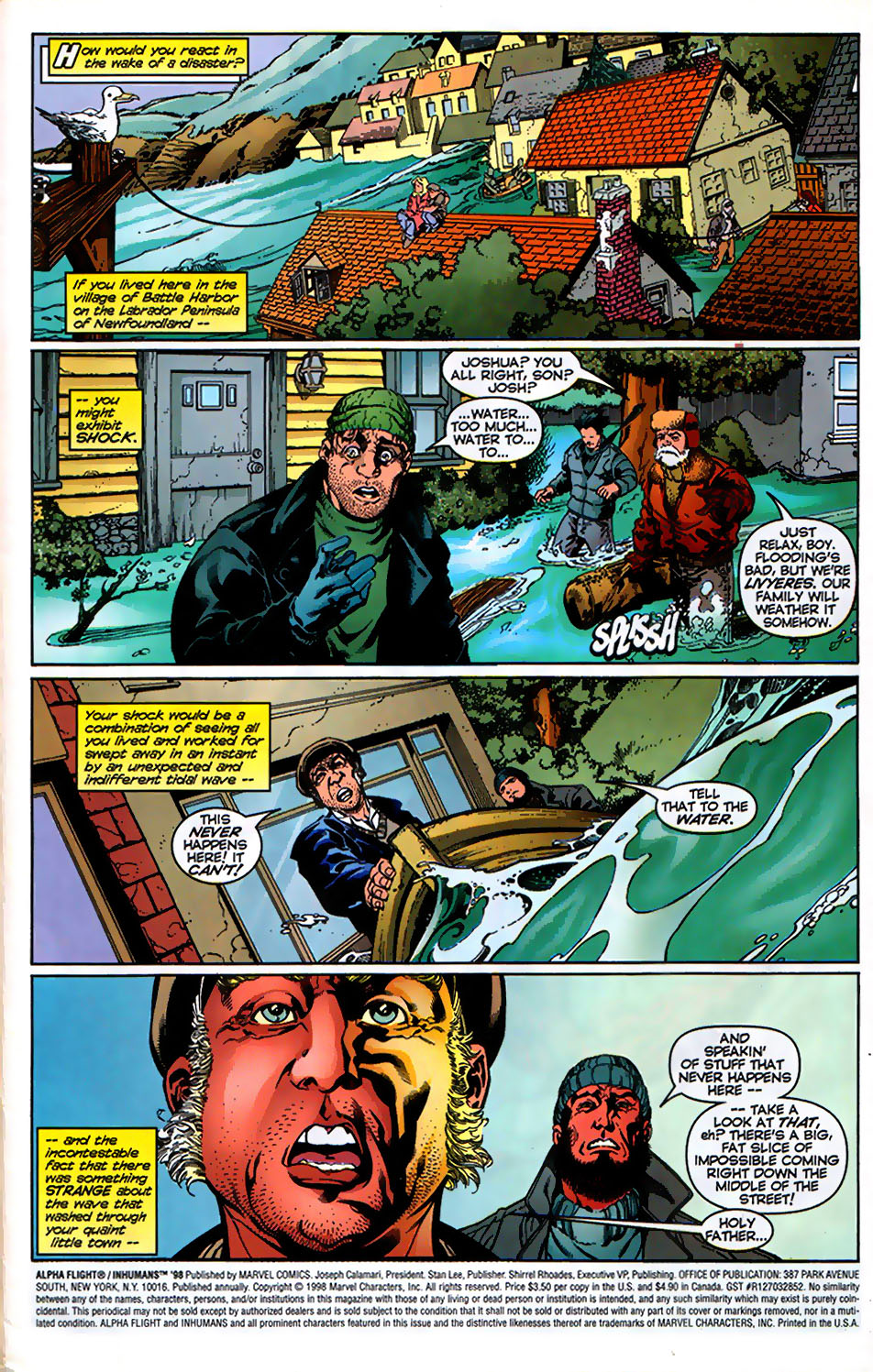 Read online Alpha Flight / Inhumans '98 comic -  Issue # Full - 3