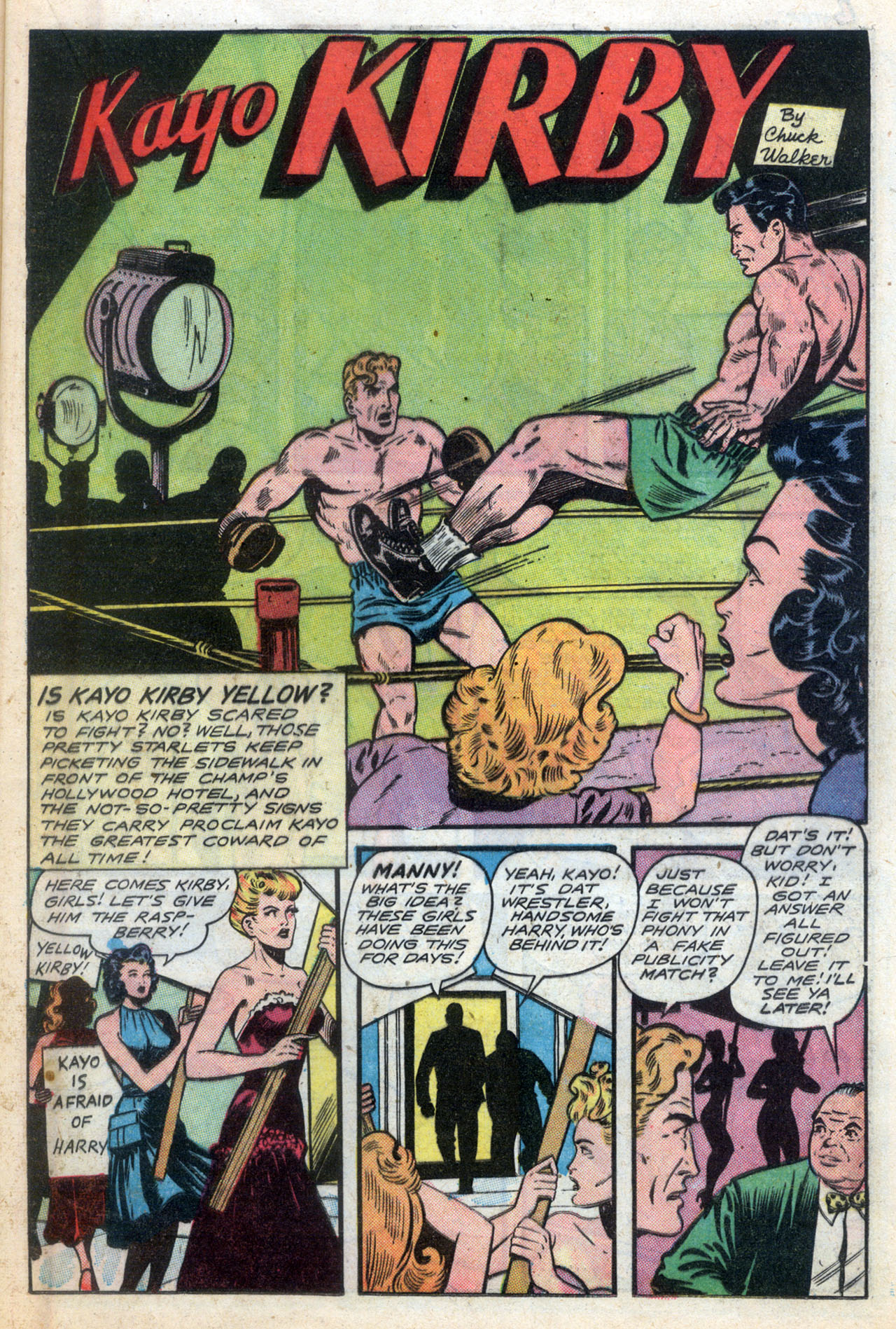 Read online Fight Comics comic -  Issue #58 - 21