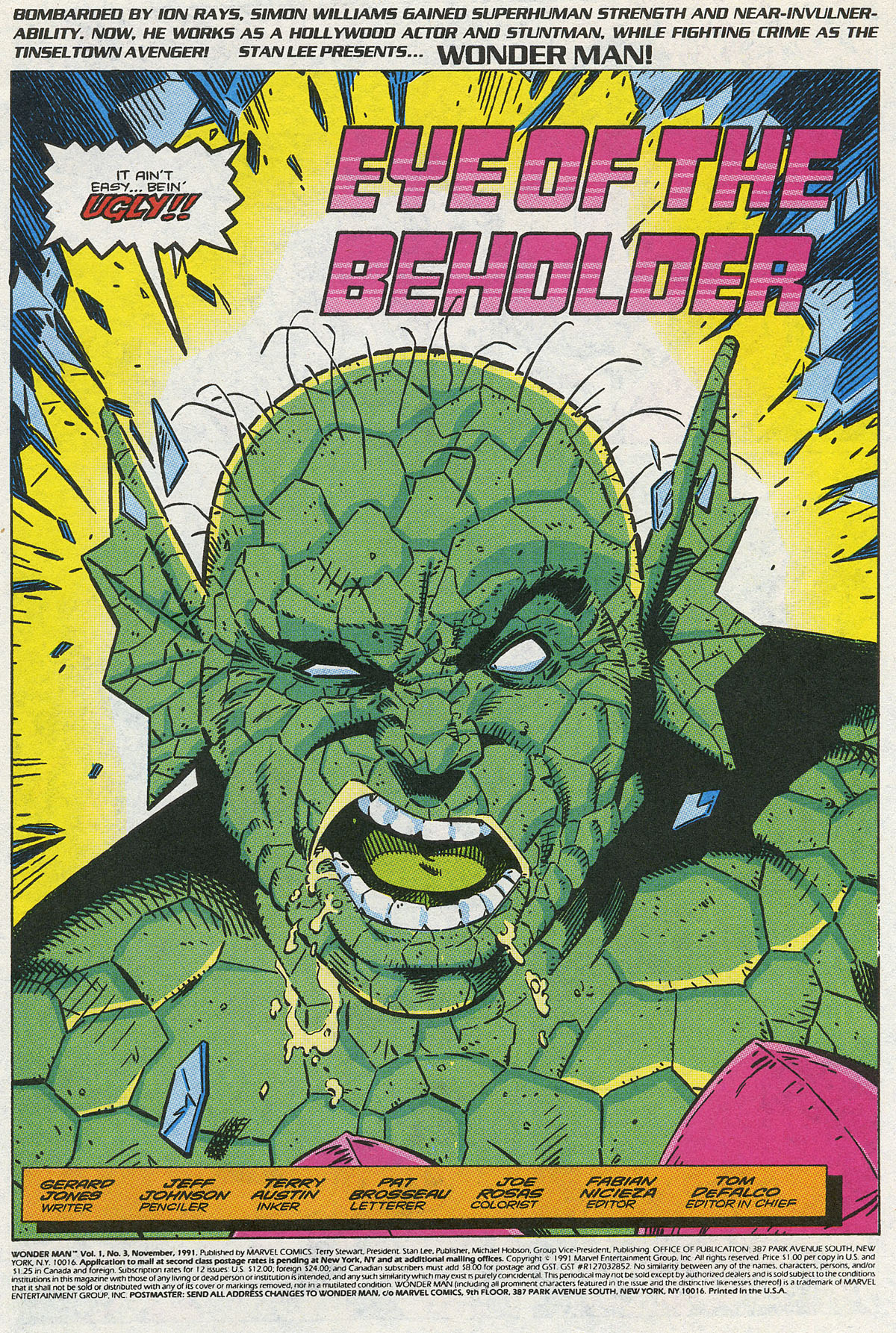 Read online Wonder Man (1991) comic -  Issue #3 - 2
