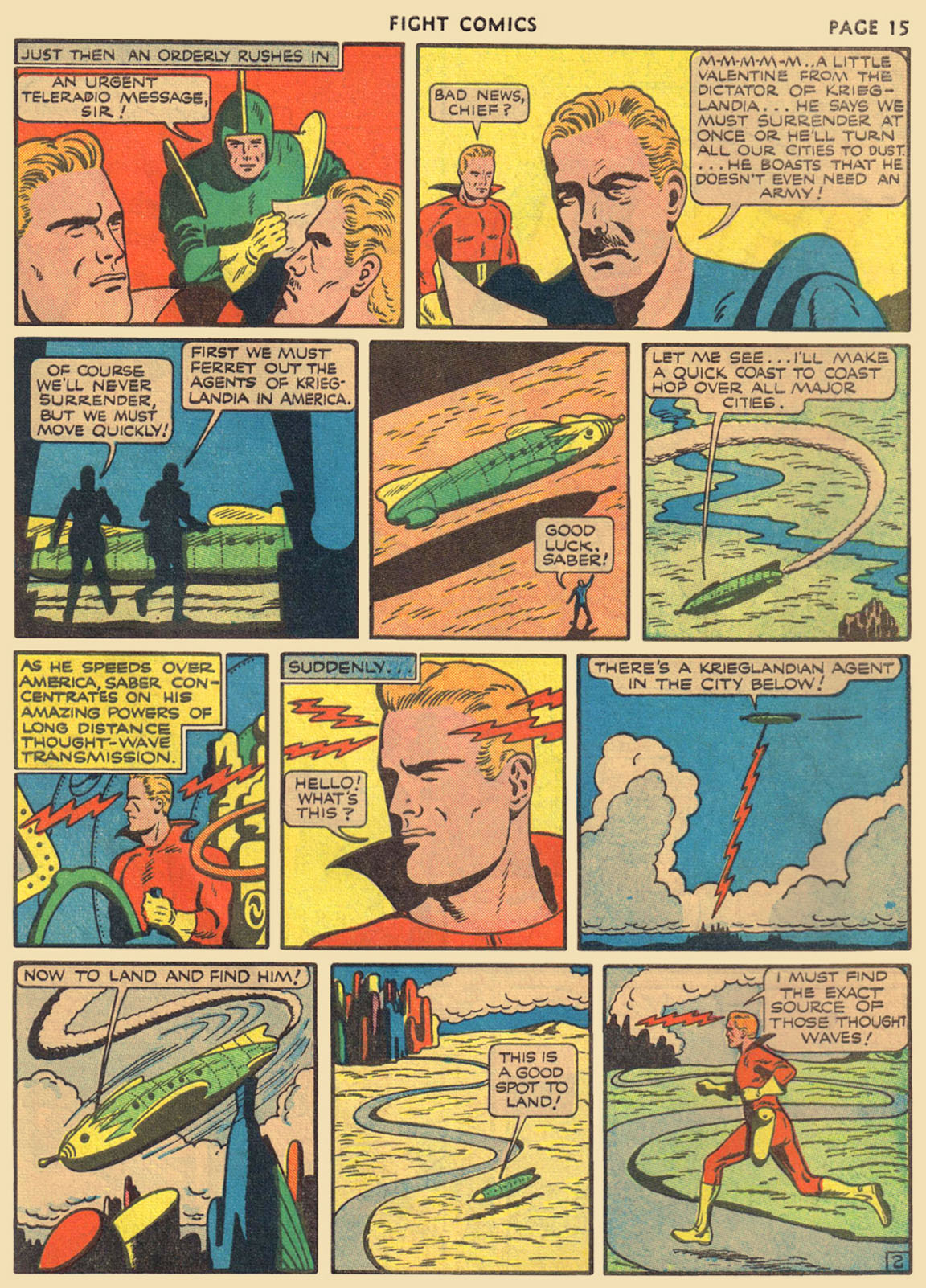 Read online Fight Comics comic -  Issue #12 - 17