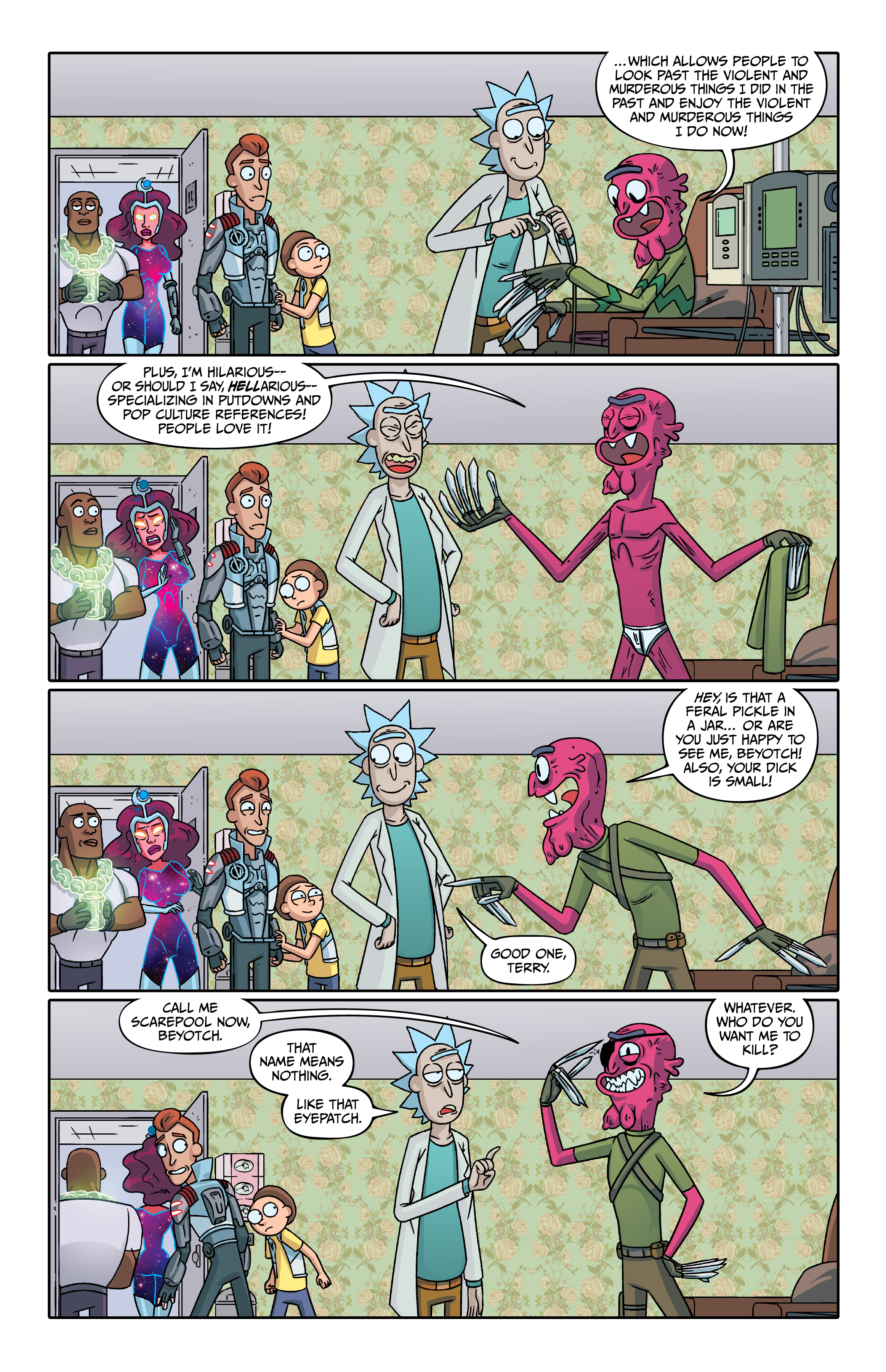 Read online Rick and Morty comic -  Issue # (2015) _Deluxe Edition 5 (Part 2) - 45