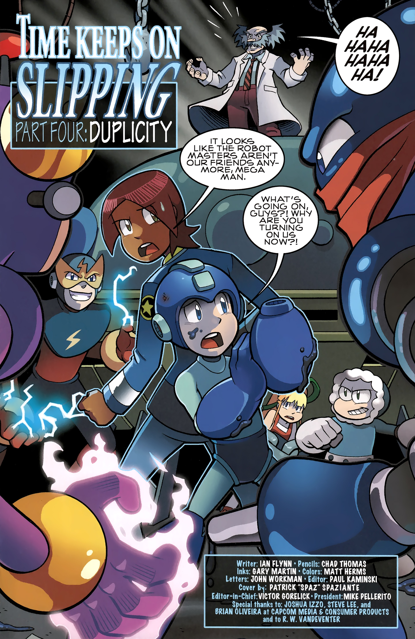 Read online Mega Man comic -  Issue #8 - 2