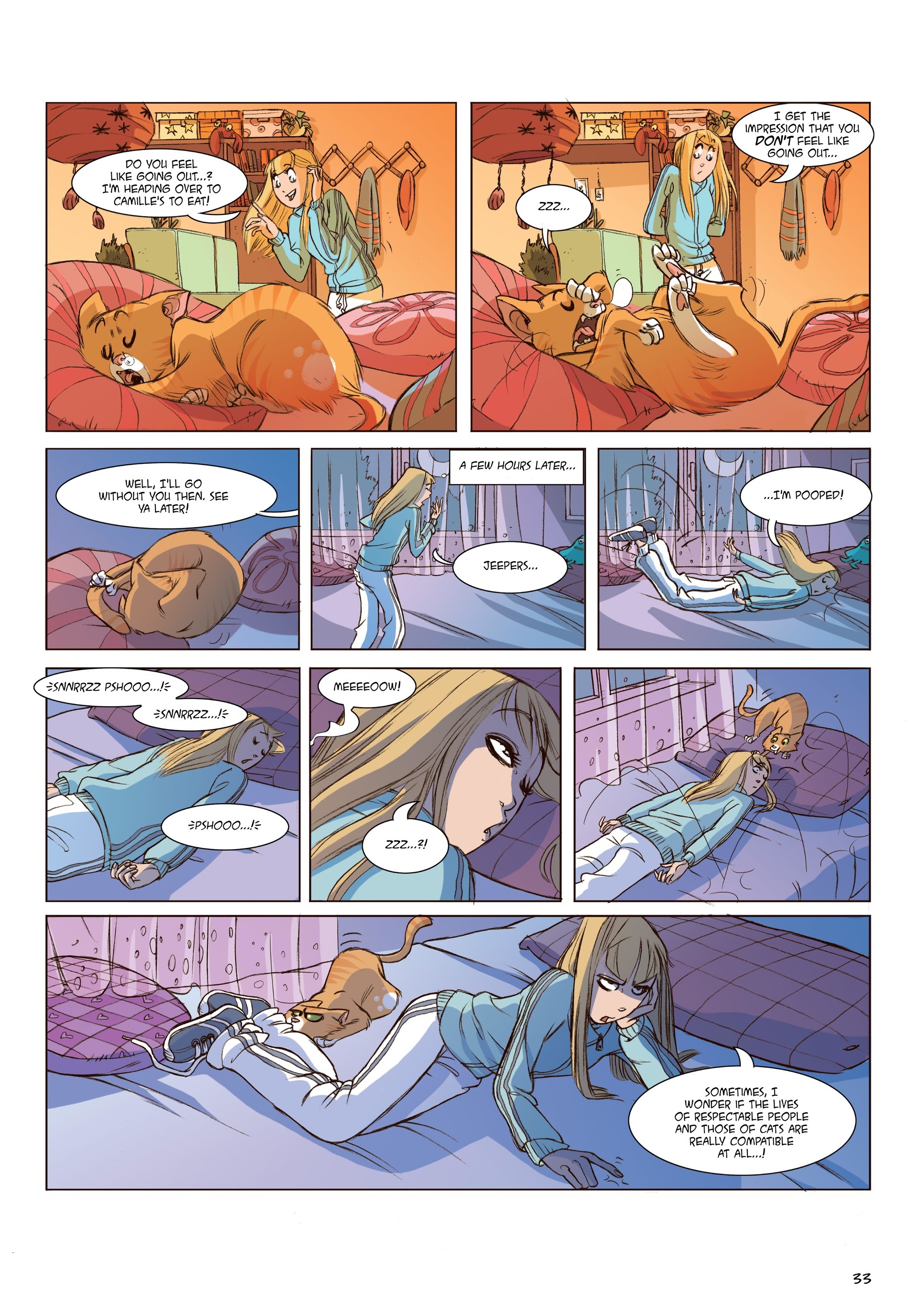 Read online Cats! Purrfect Strangers comic -  Issue # TPB (Part 1) - 34