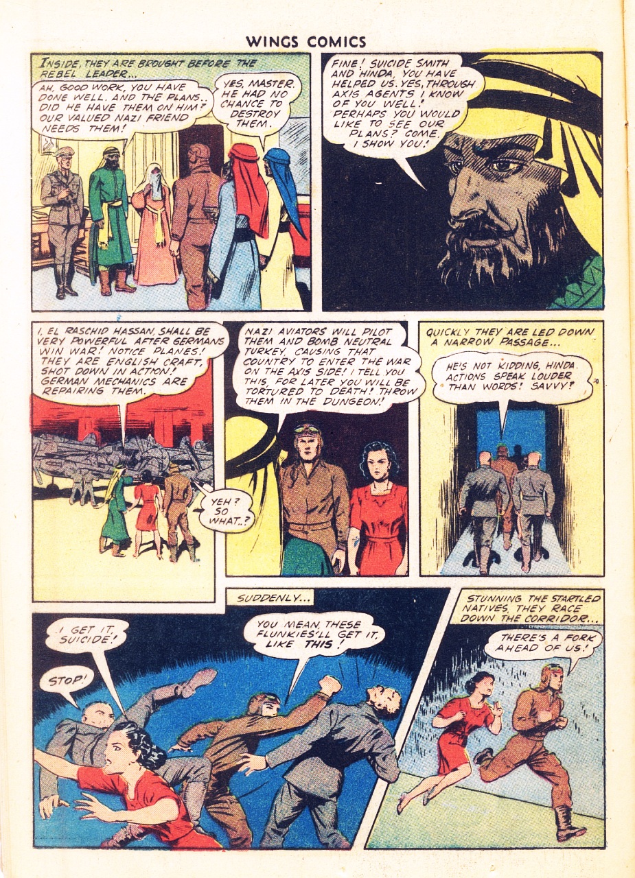 Read online Wings Comics comic -  Issue #34 - 28