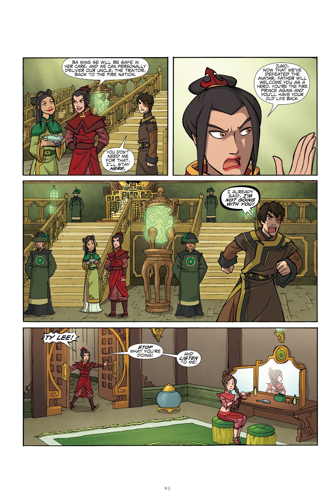 Nickelodeon Avatar: The Last Airbender–The Lost Adventures & Team Avatar Tales Library Edition issue TPB (Part 1) - Page 92