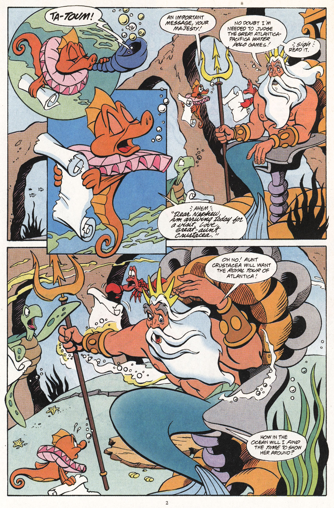 Read online Disney's The Little Mermaid comic -  Issue #5 - 4