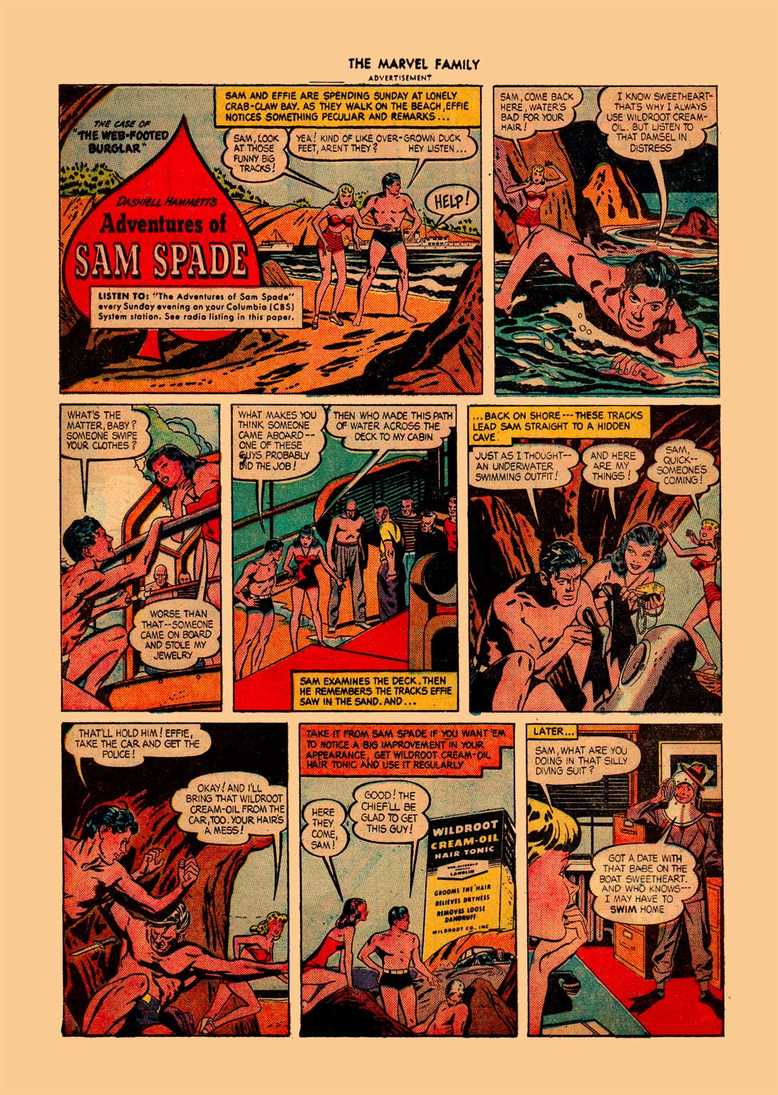 Read online The Marvel Family comic -  Issue #14 - 17