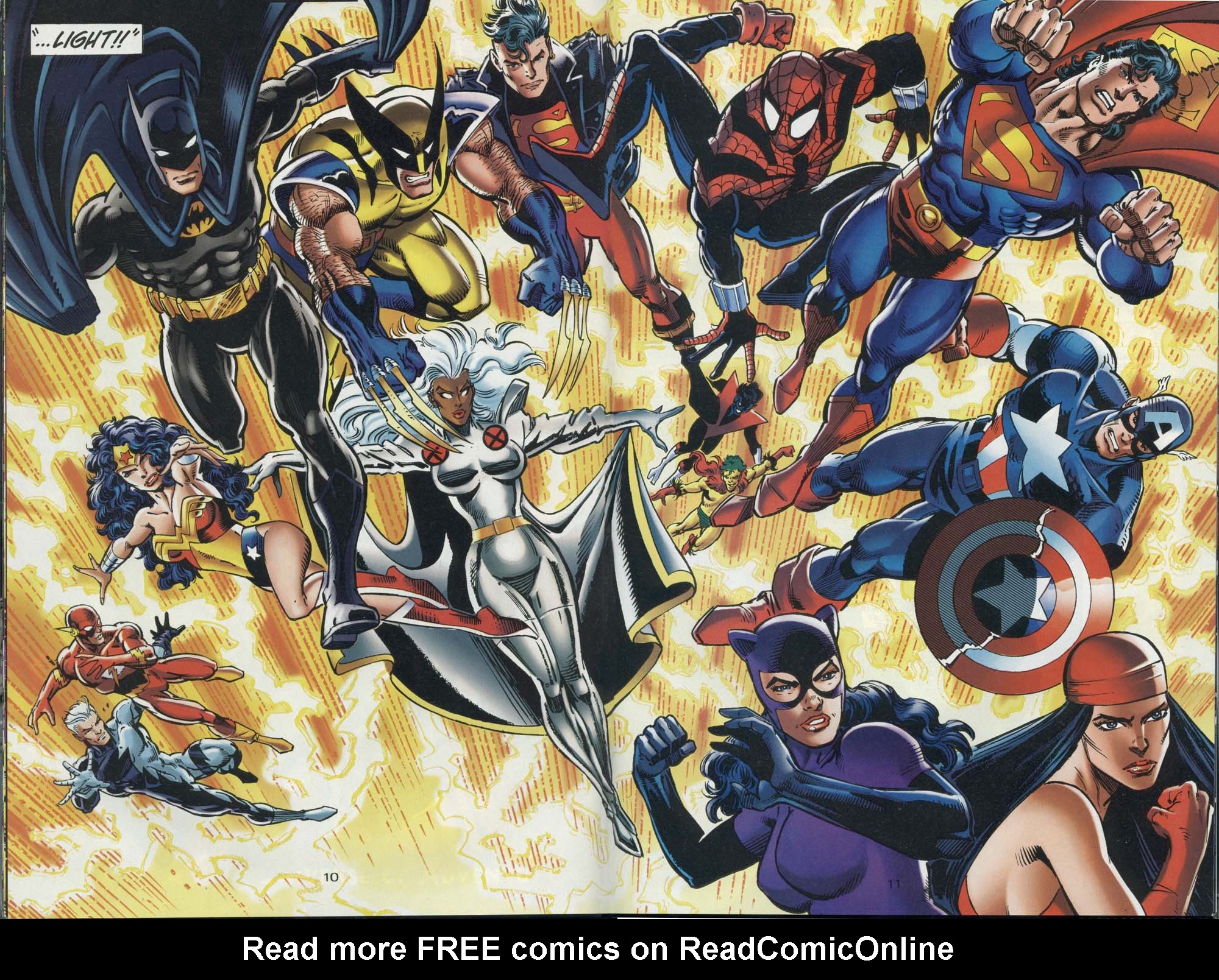 Read online DC Versus Marvel/Marvel Versus DC comic -  Issue #4 - 11