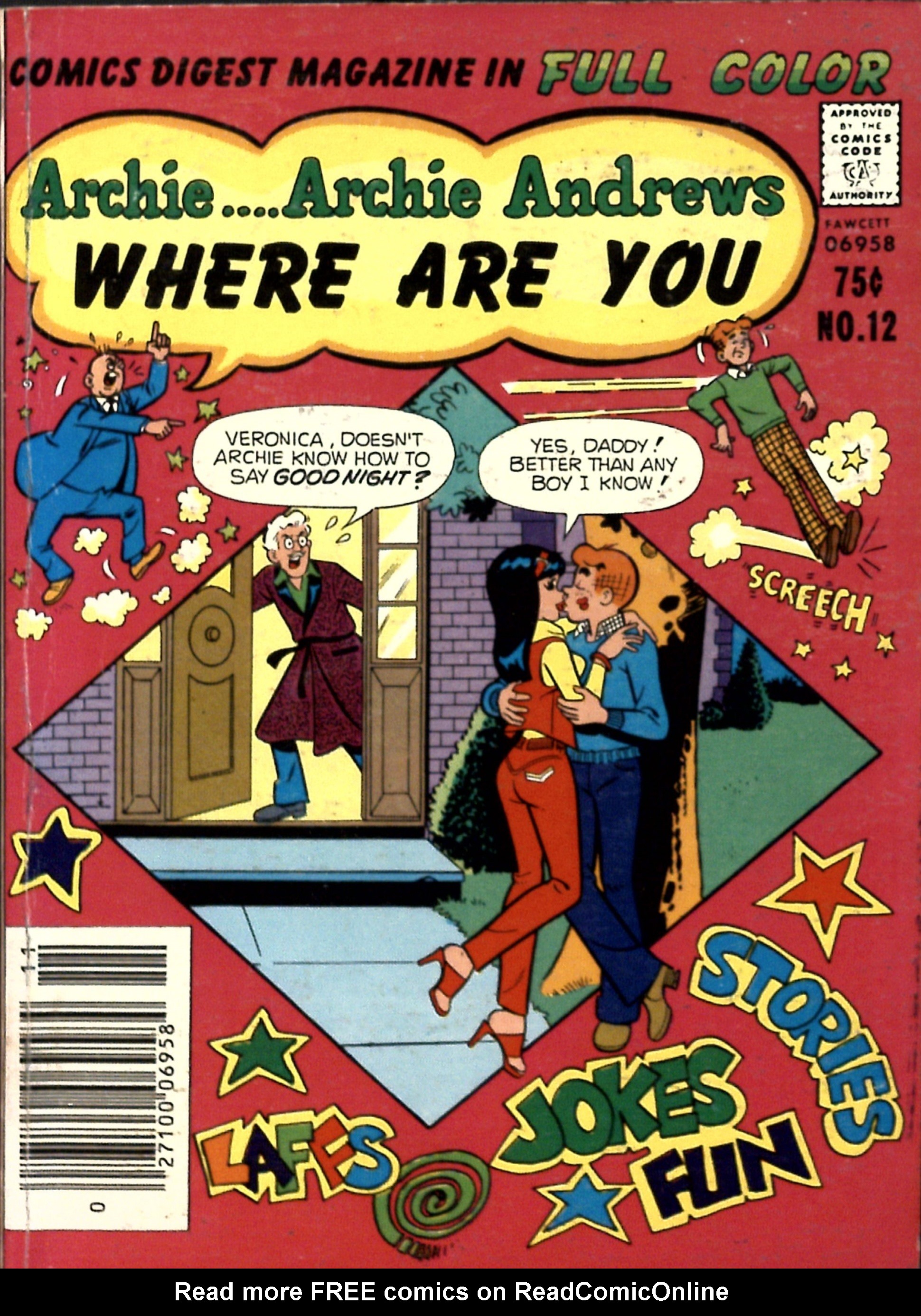 Read online Archie...Archie Andrews, Where Are You? Digest Magazine comic -  Issue #12 - 1