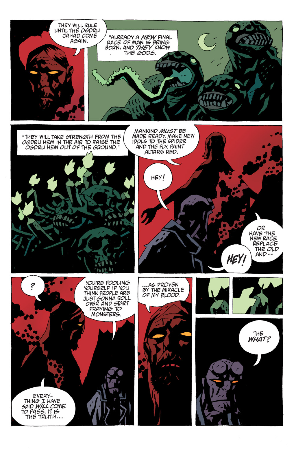 Read online Hellboy: The Island comic -  Issue #2 - 18