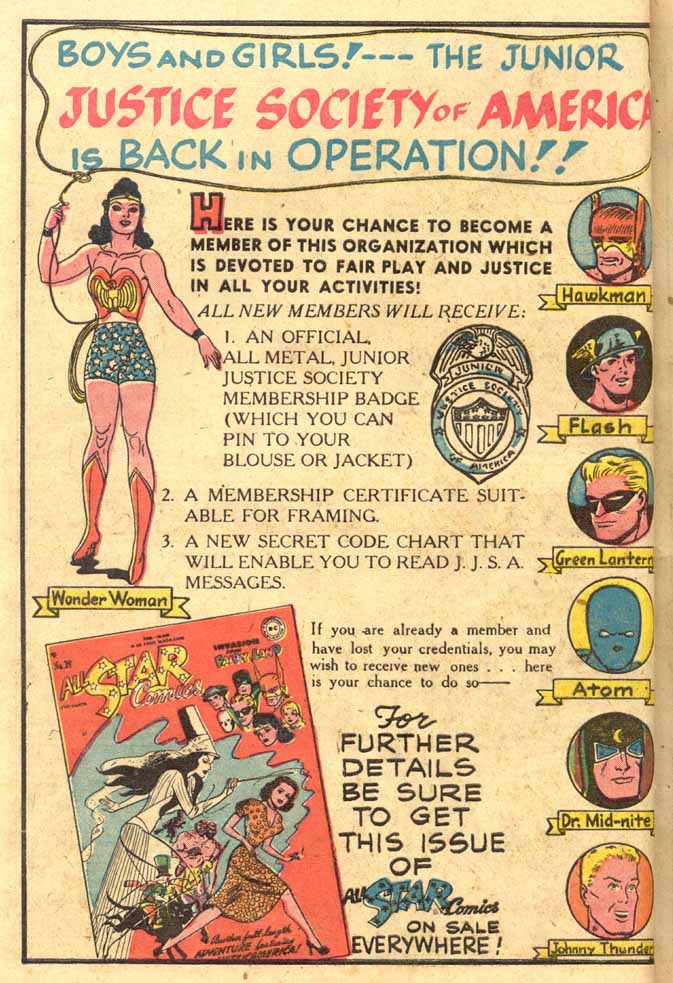 Read online Comic Cavalcade comic -  Issue #25 - 40