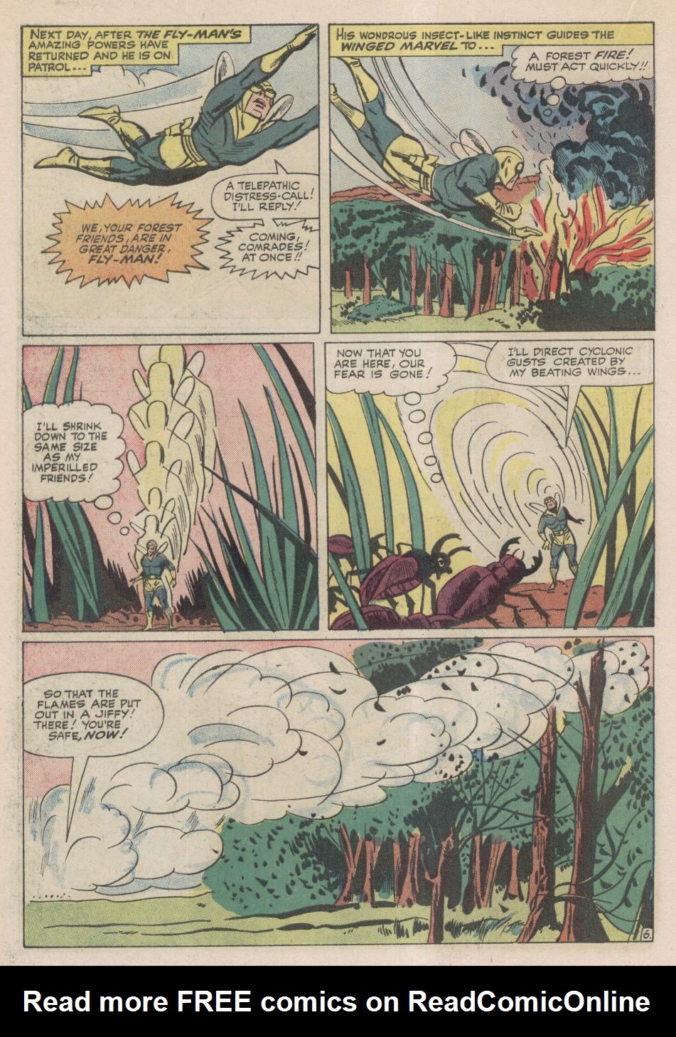 Read online Fly Man comic -  Issue #31 - 18