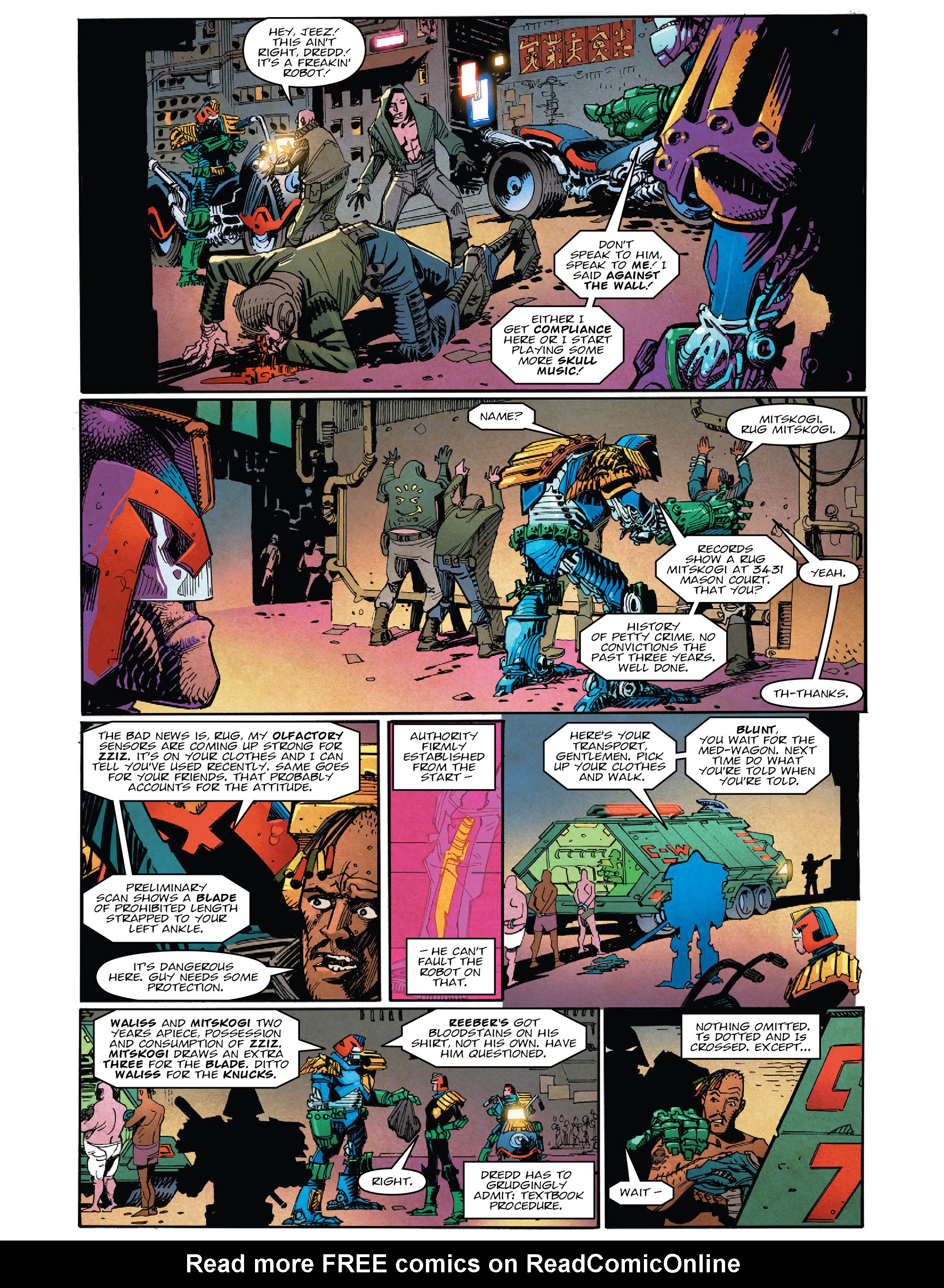 Read online 2000 AD comic Issue 2025