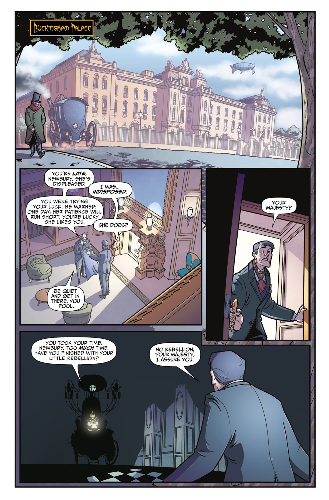 Newbury & Hobbes: The Undying issue 1 - Page 17