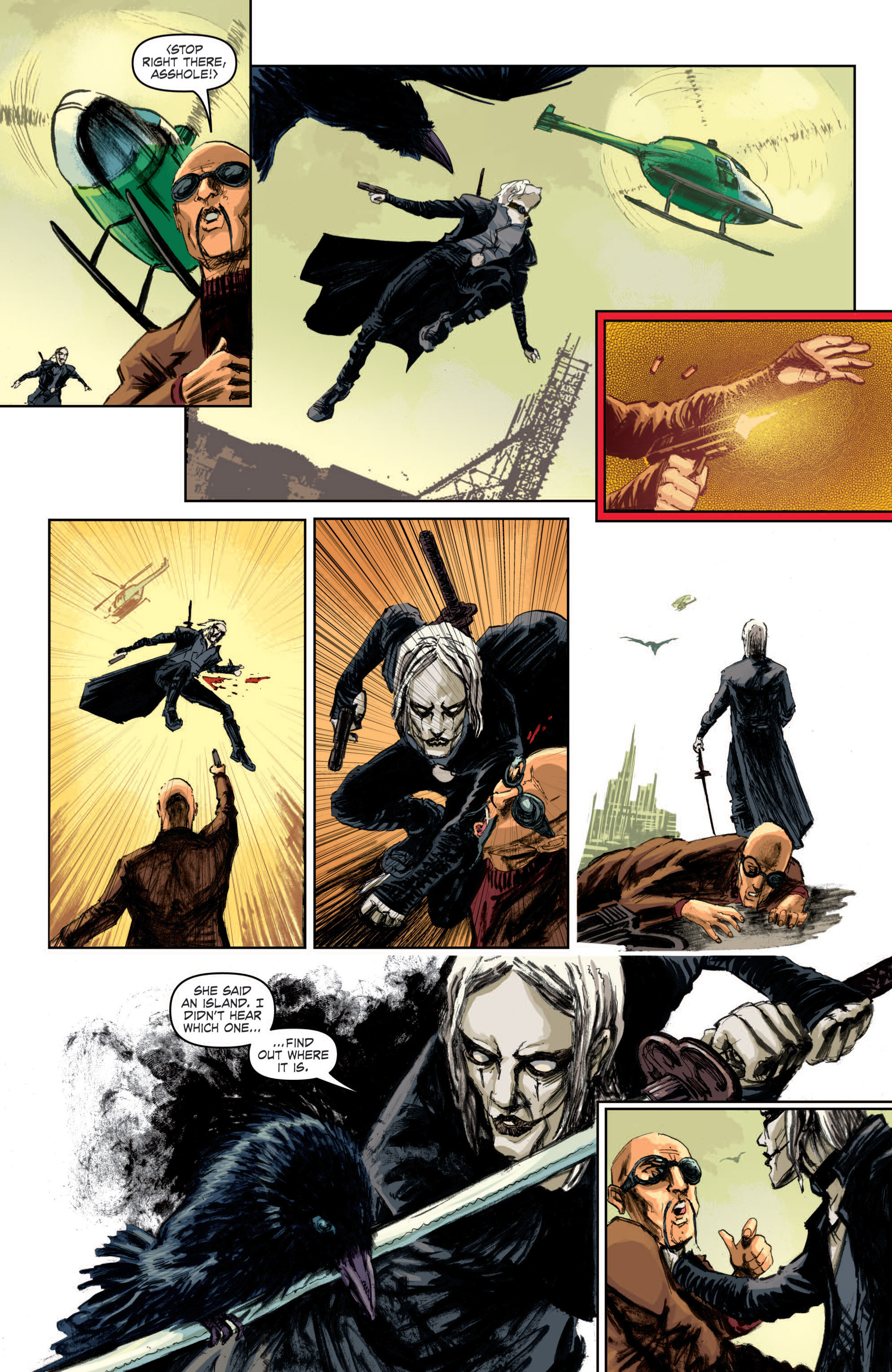Read online The Crow: Death And Rebirth comic -  Issue #2 - 10