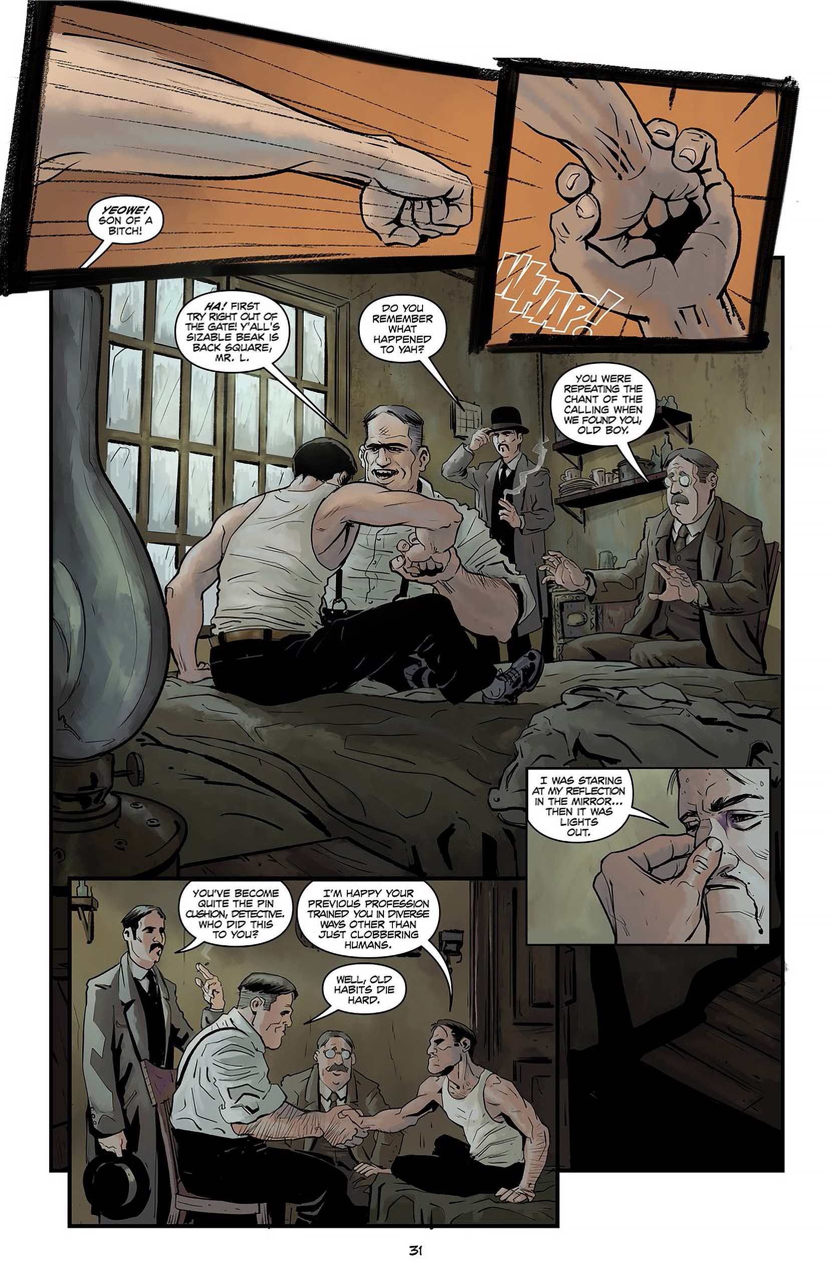 Read online Lovecraft P.I. - The Curious Case of ReAnimator comic -  Issue # TPB - 32