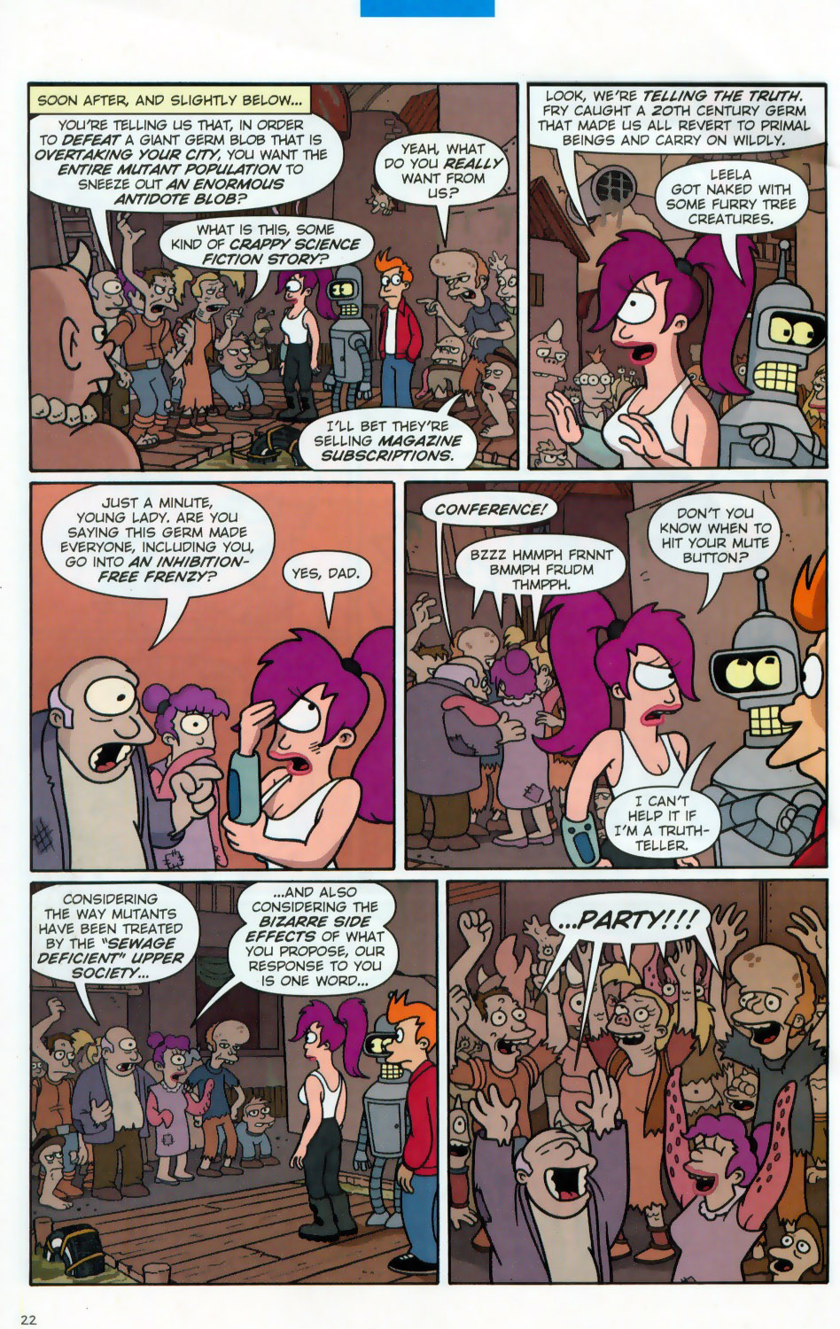 Read online Futurama Comics comic -  Issue #11 - 23