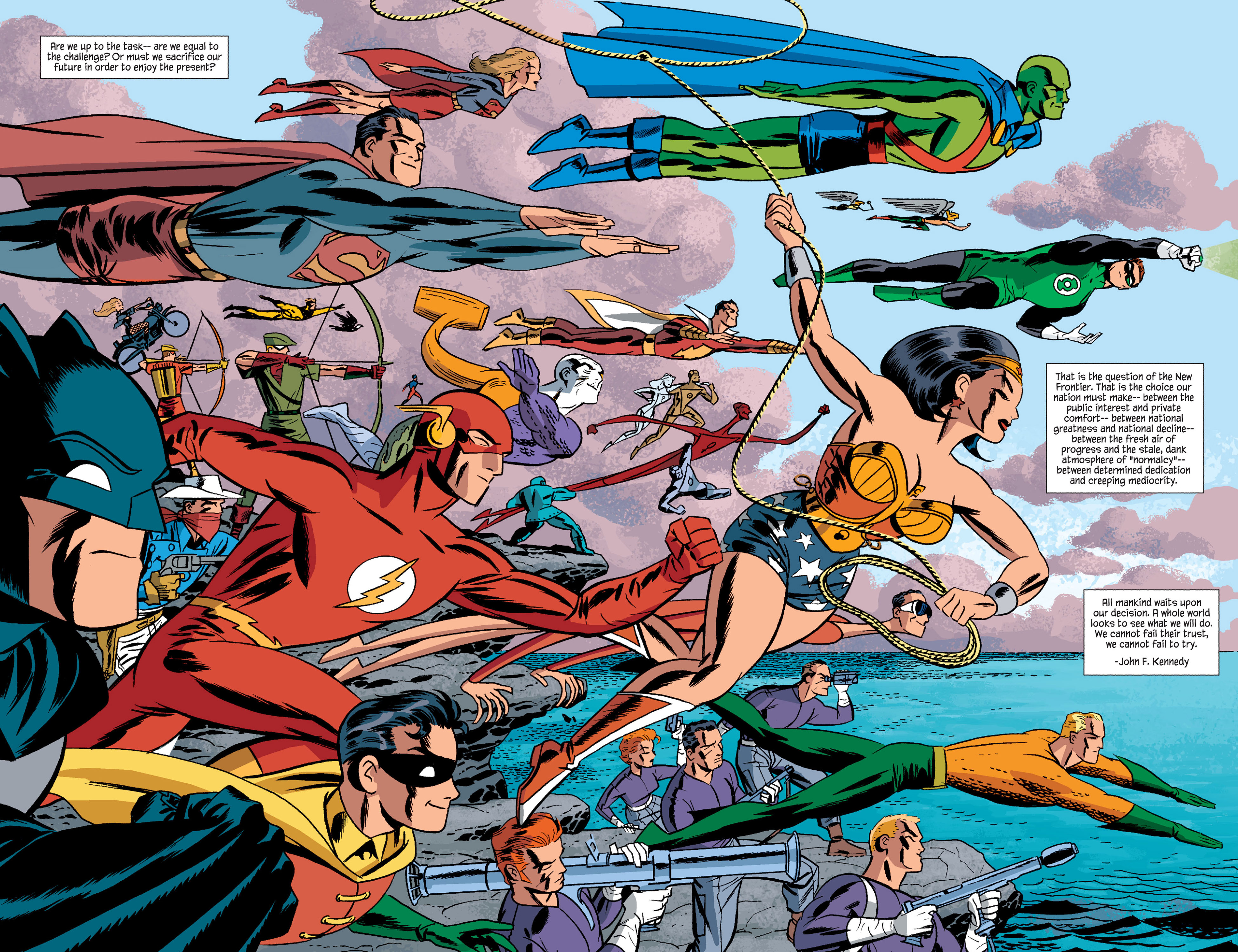 Read online DC: The New Frontier comic -  Issue #6 - 60