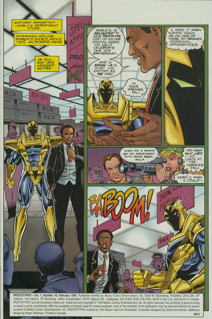 Read online Prototype (1993) comic -  Issue #18 - 3