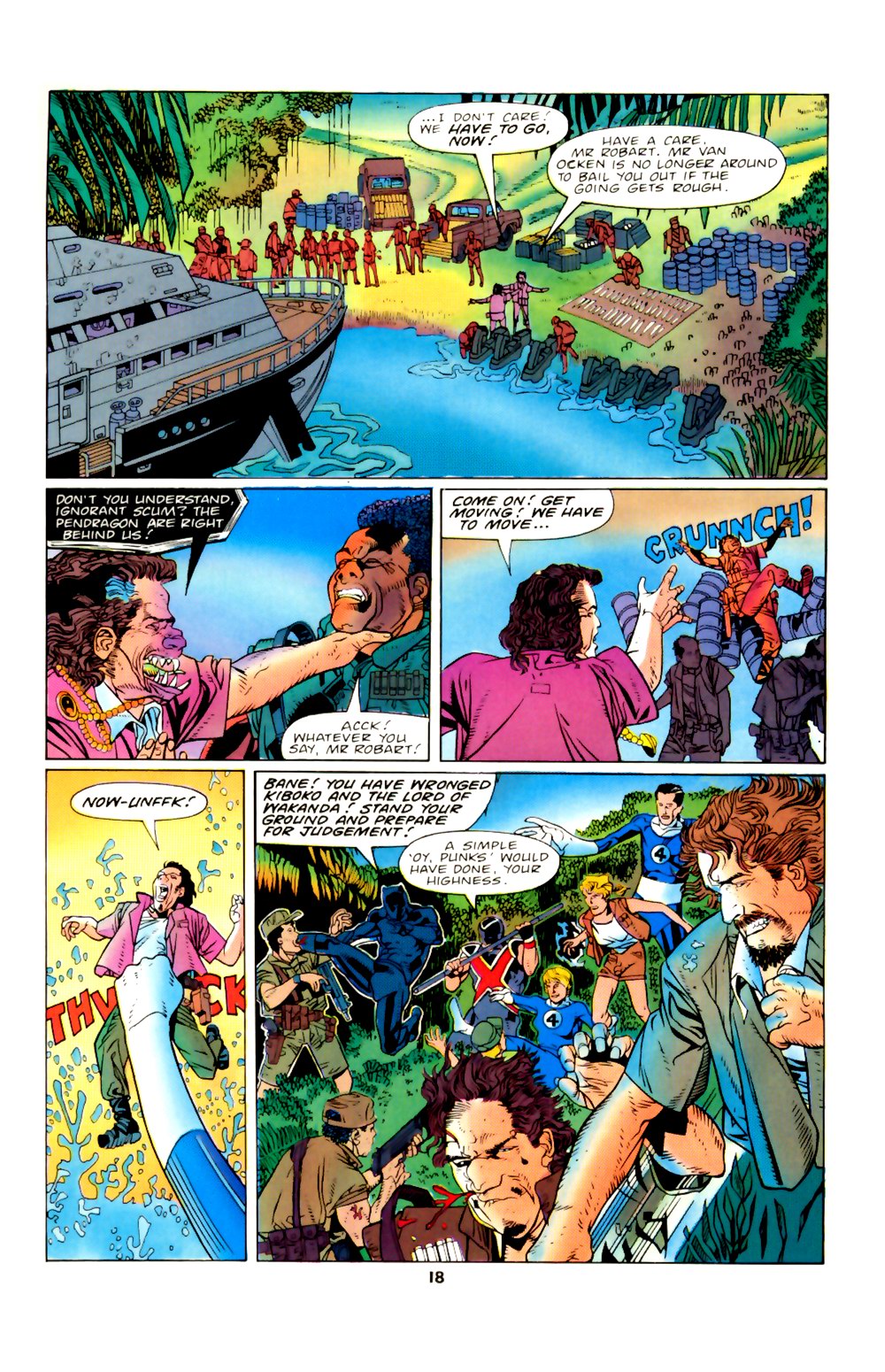 Read online The Knights of Pendragon comic -  Issue #14 - 18