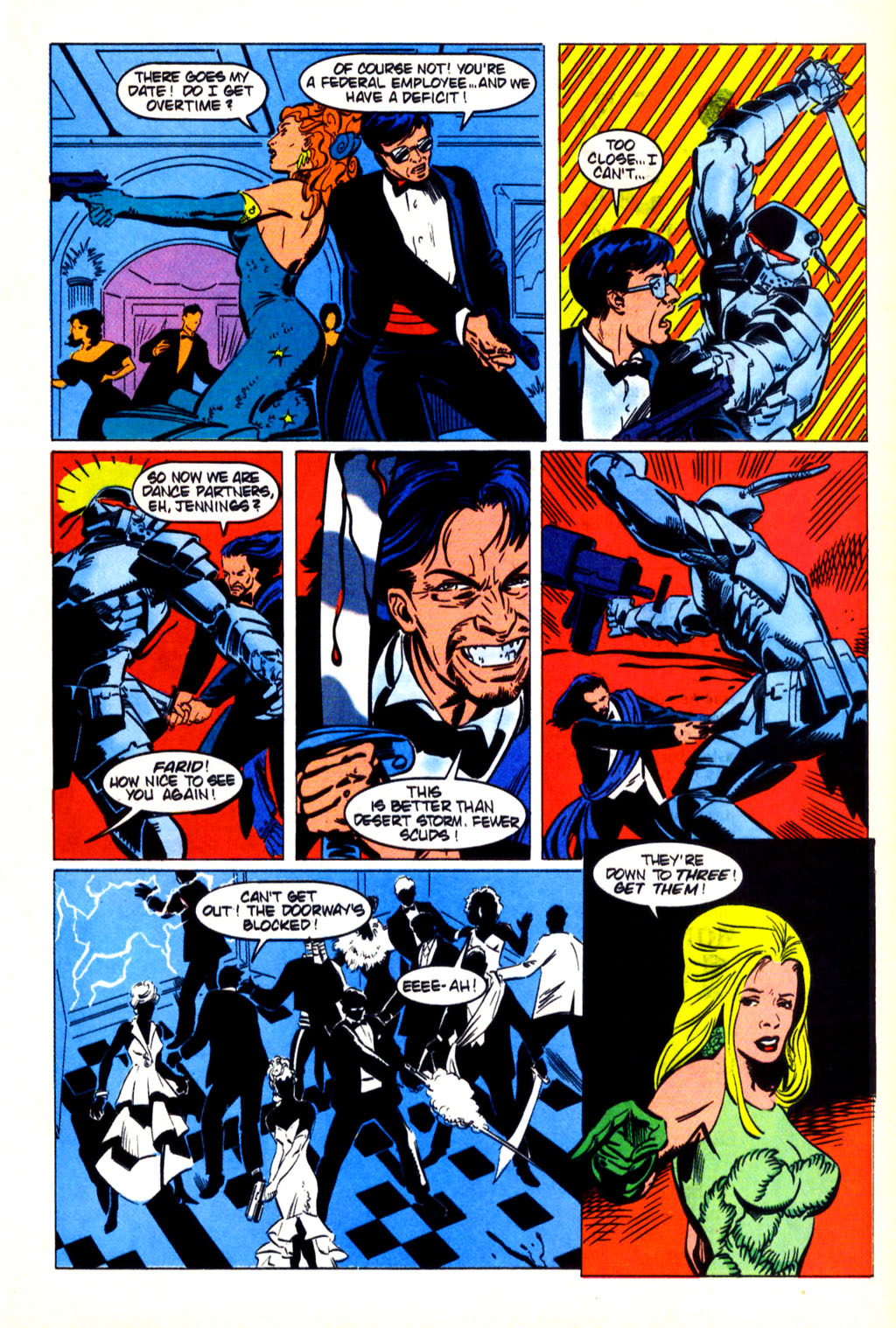 Read online The Web (1991) comic -  Issue #7 - 18