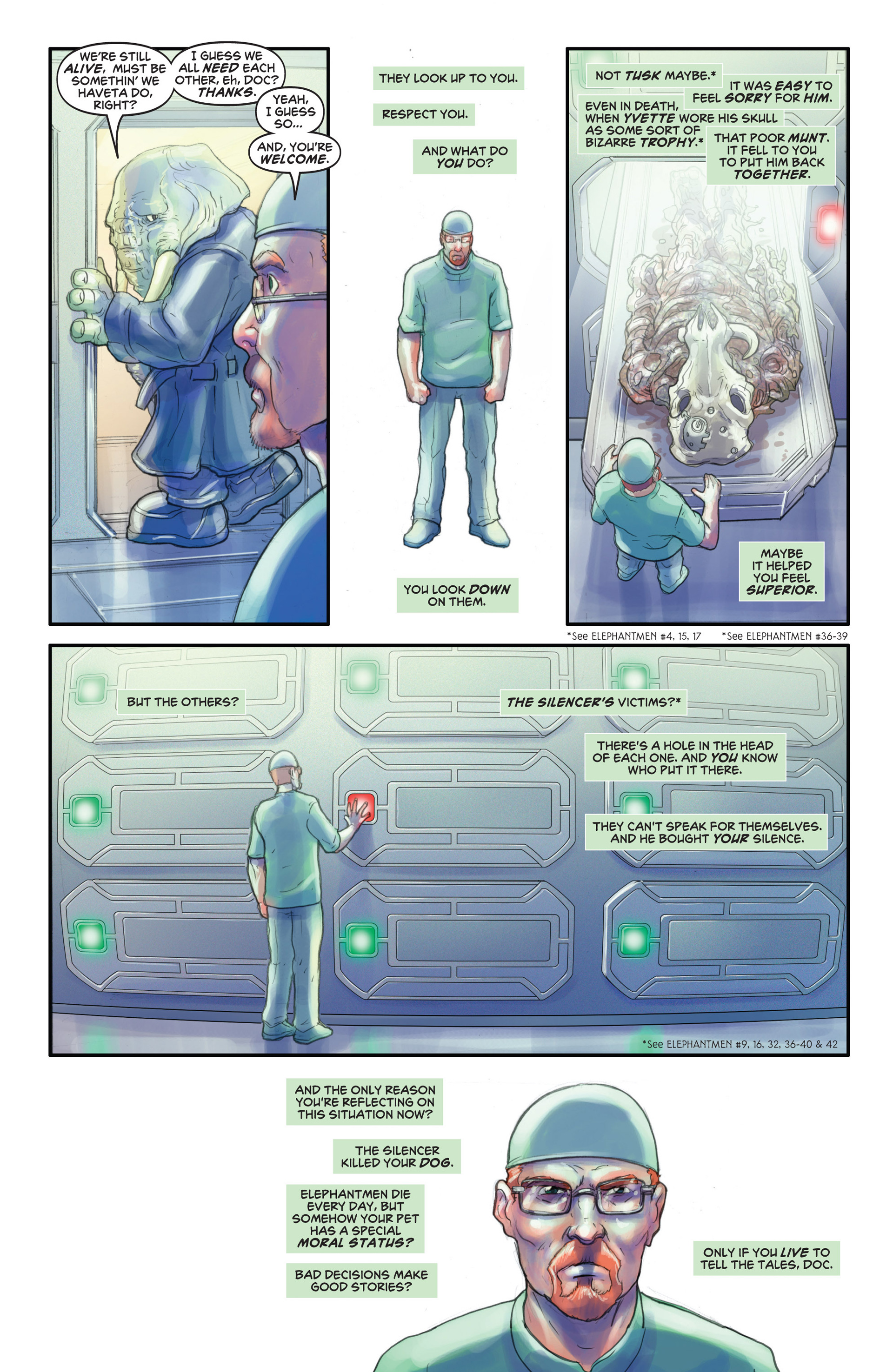 Read online Elephantmen comic -  Issue #45 - 12