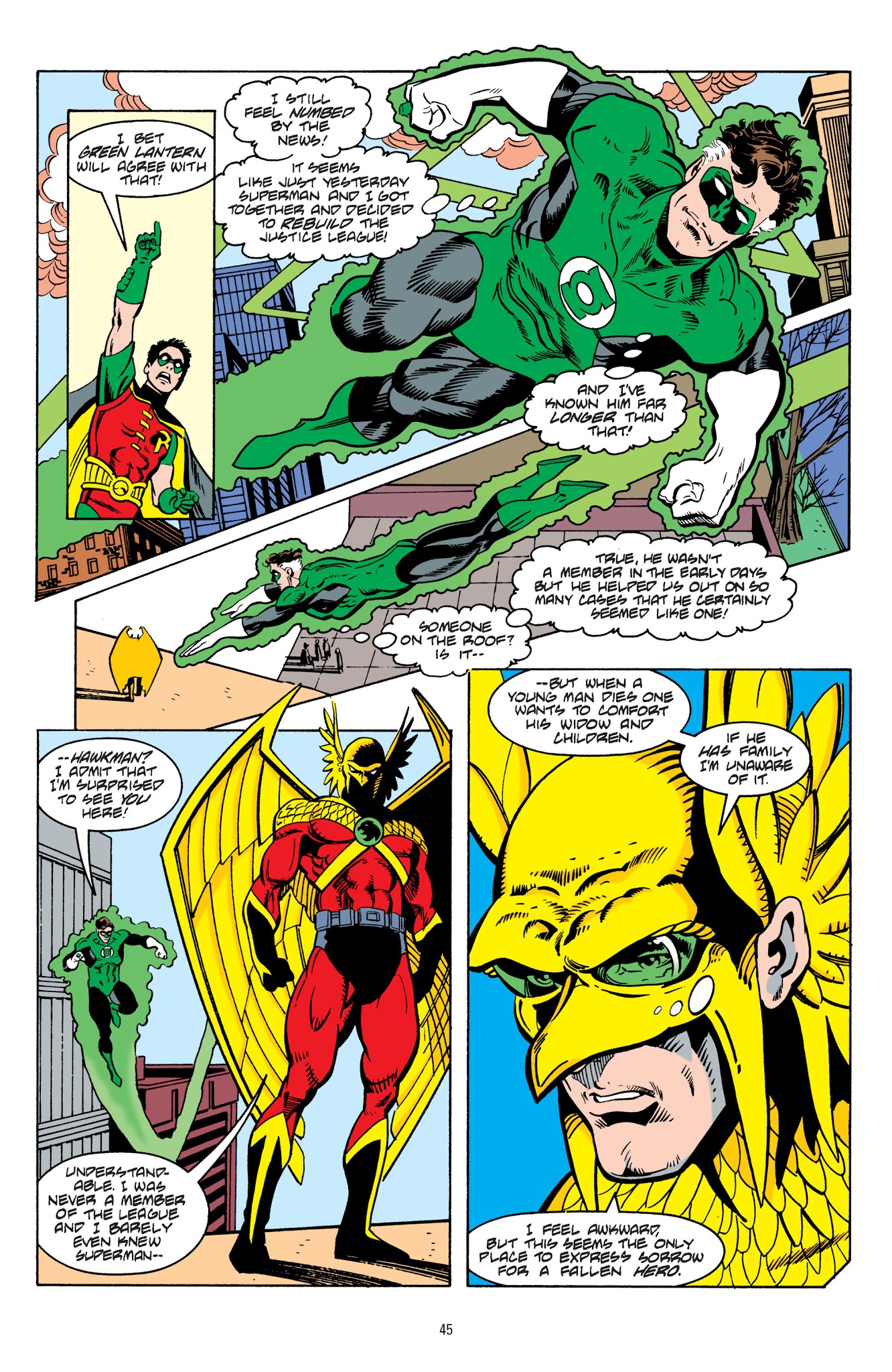 Read online Superman: Funeral For A Friend comic -  Issue # TPB - 43