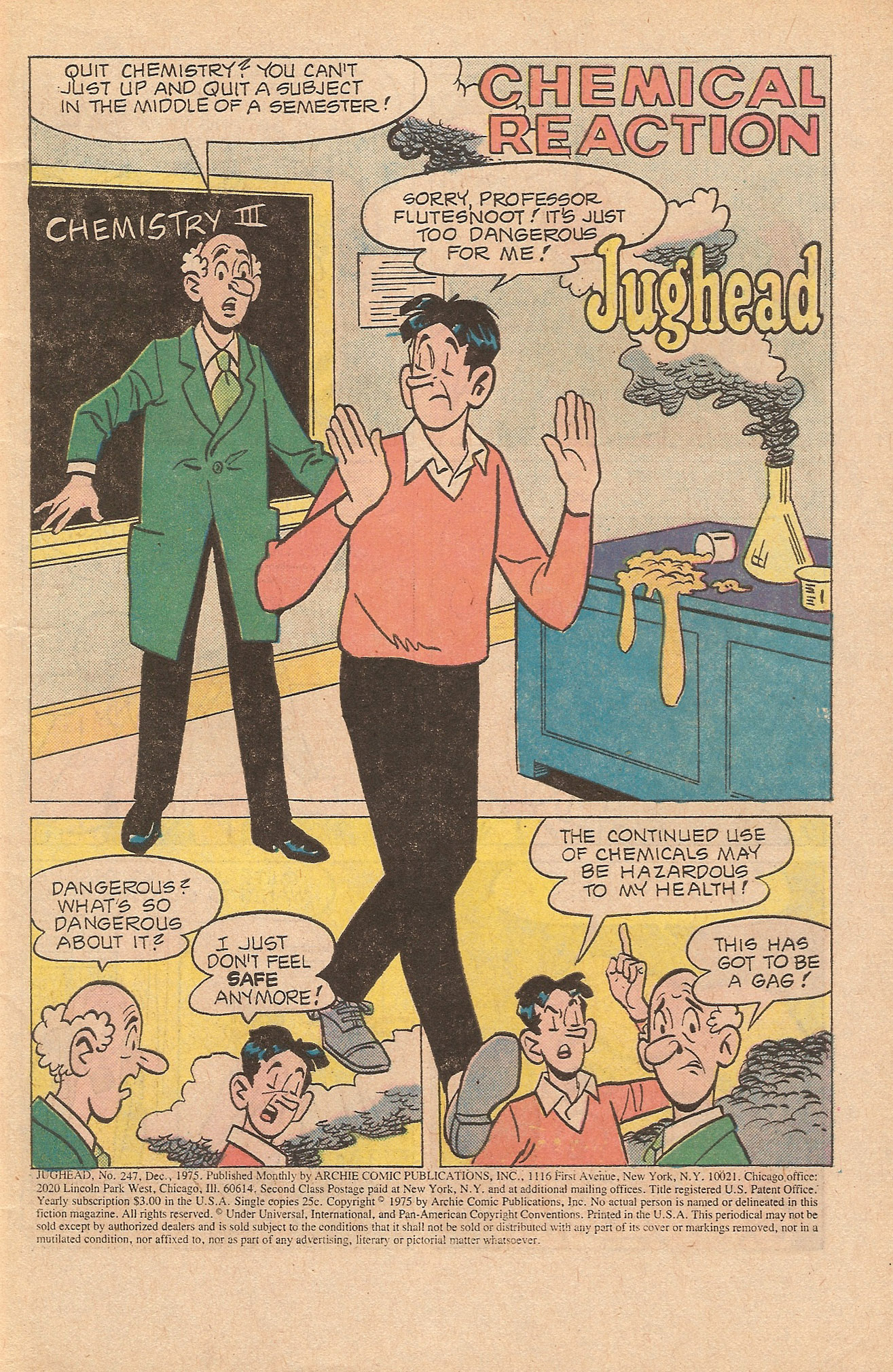 Read online Jughead (1965) comic -  Issue #247 - 3