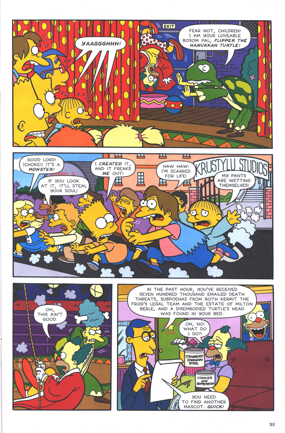 Read online The Simpsons Winter Wingding comic -  Issue #3 - 37
