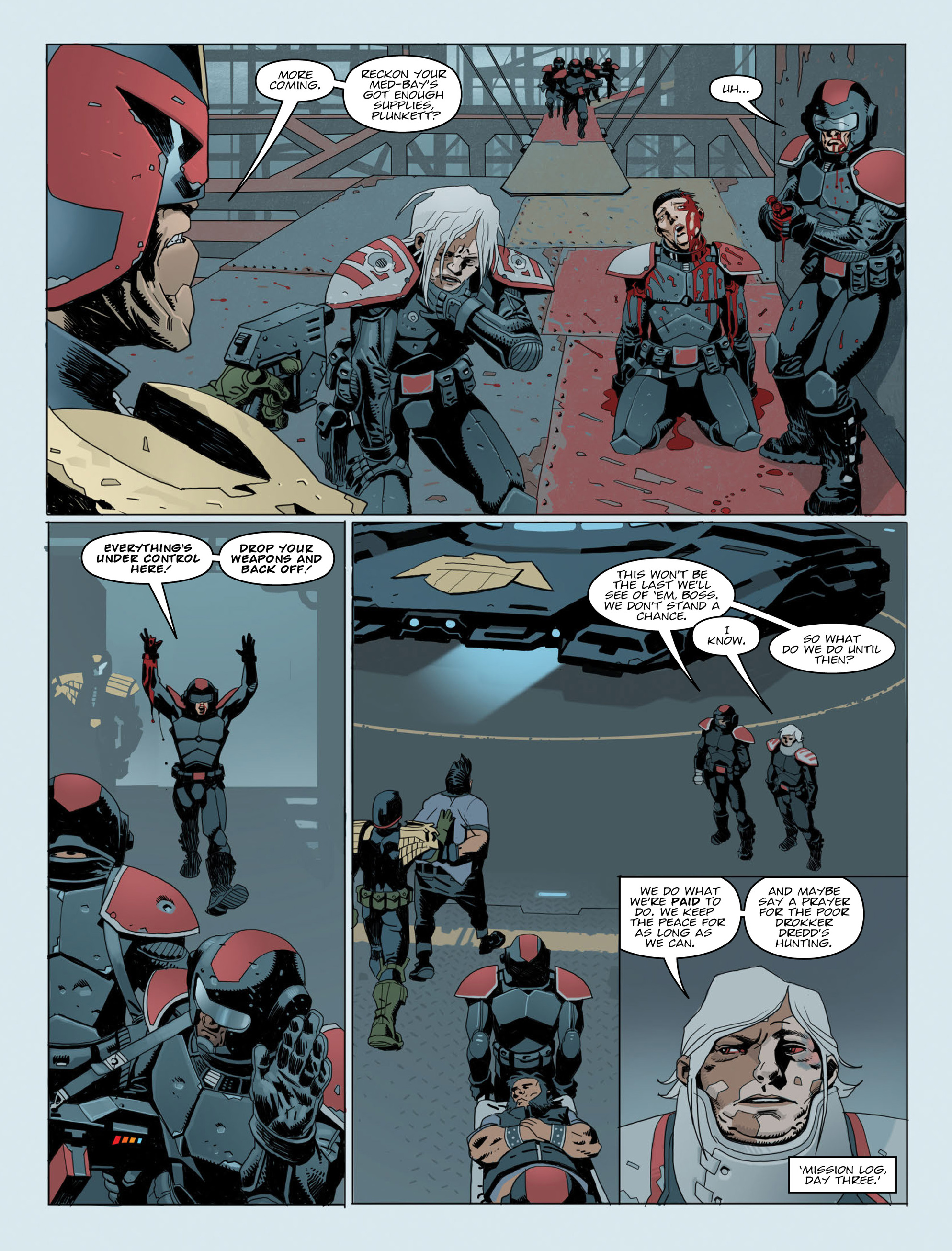 Read online 2000 AD comic -  Issue #2015 - 5